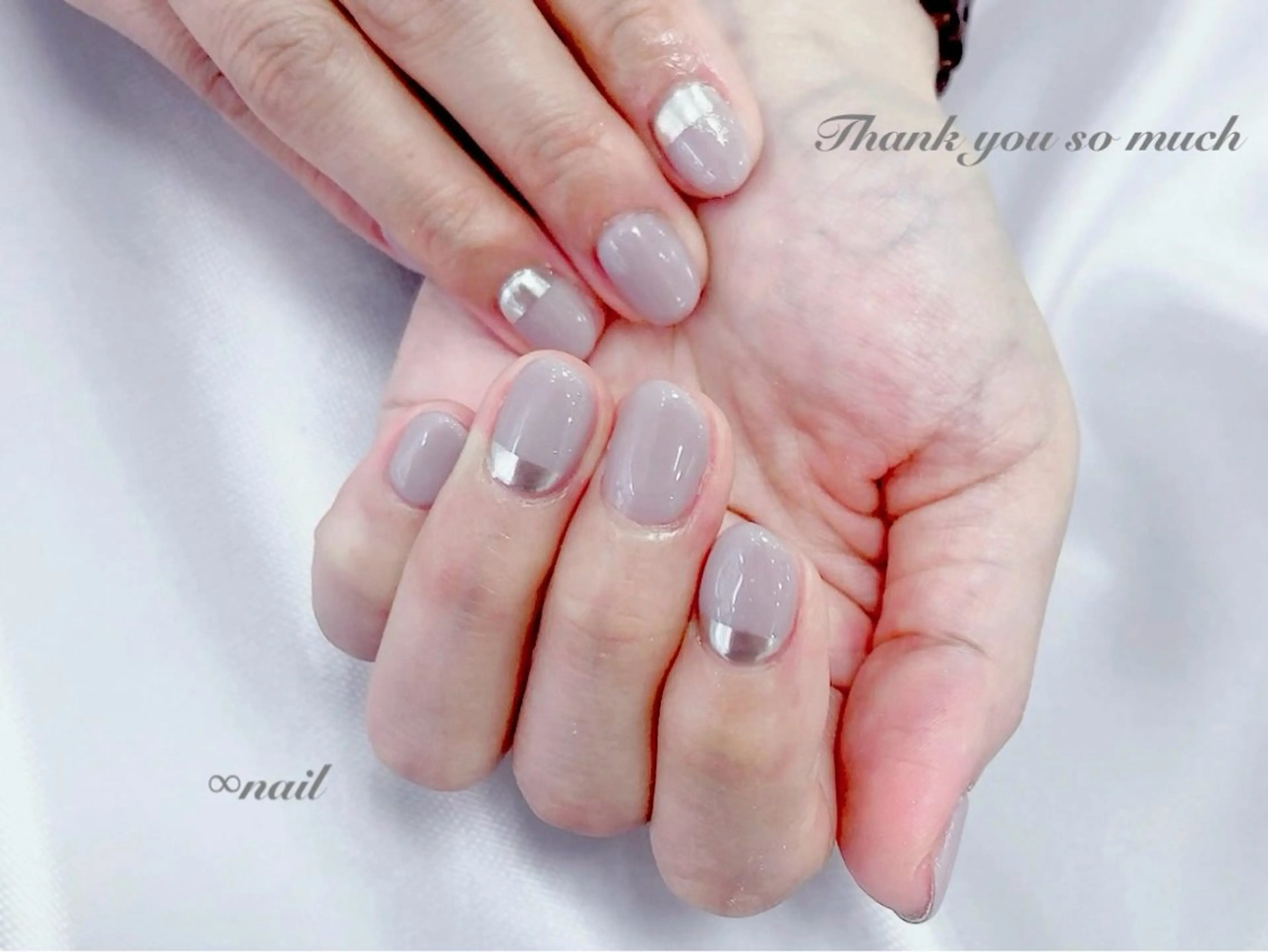 ネイル フットネイル ジェルネイル マグネットネイル ワンカラーネイル パラジェル ♾nail 恵美のマツエク・マツパデザイン