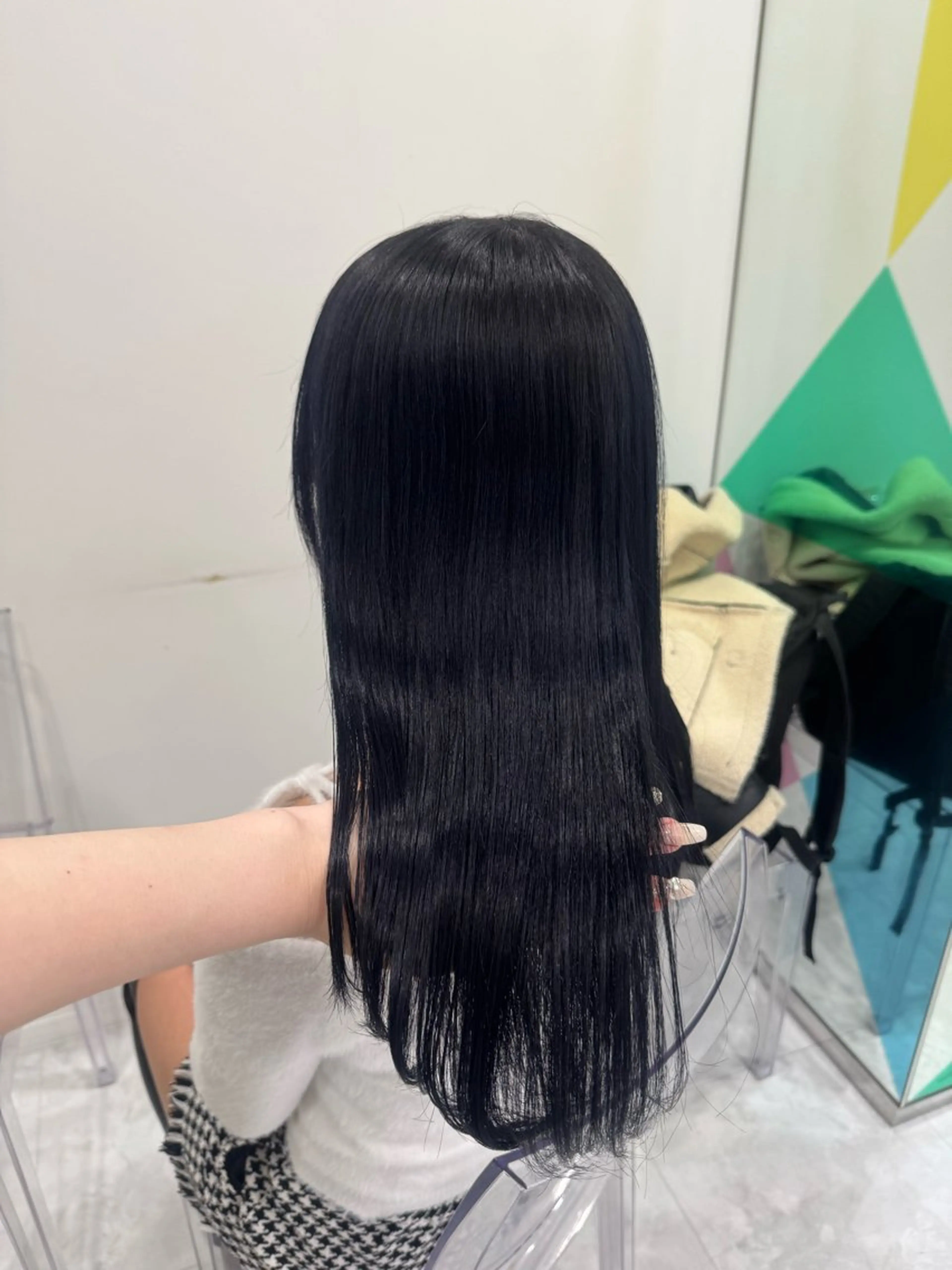 ロング カラー ヘアカラー ダメージレスハイ トーン💖kanonのヘアスタイル