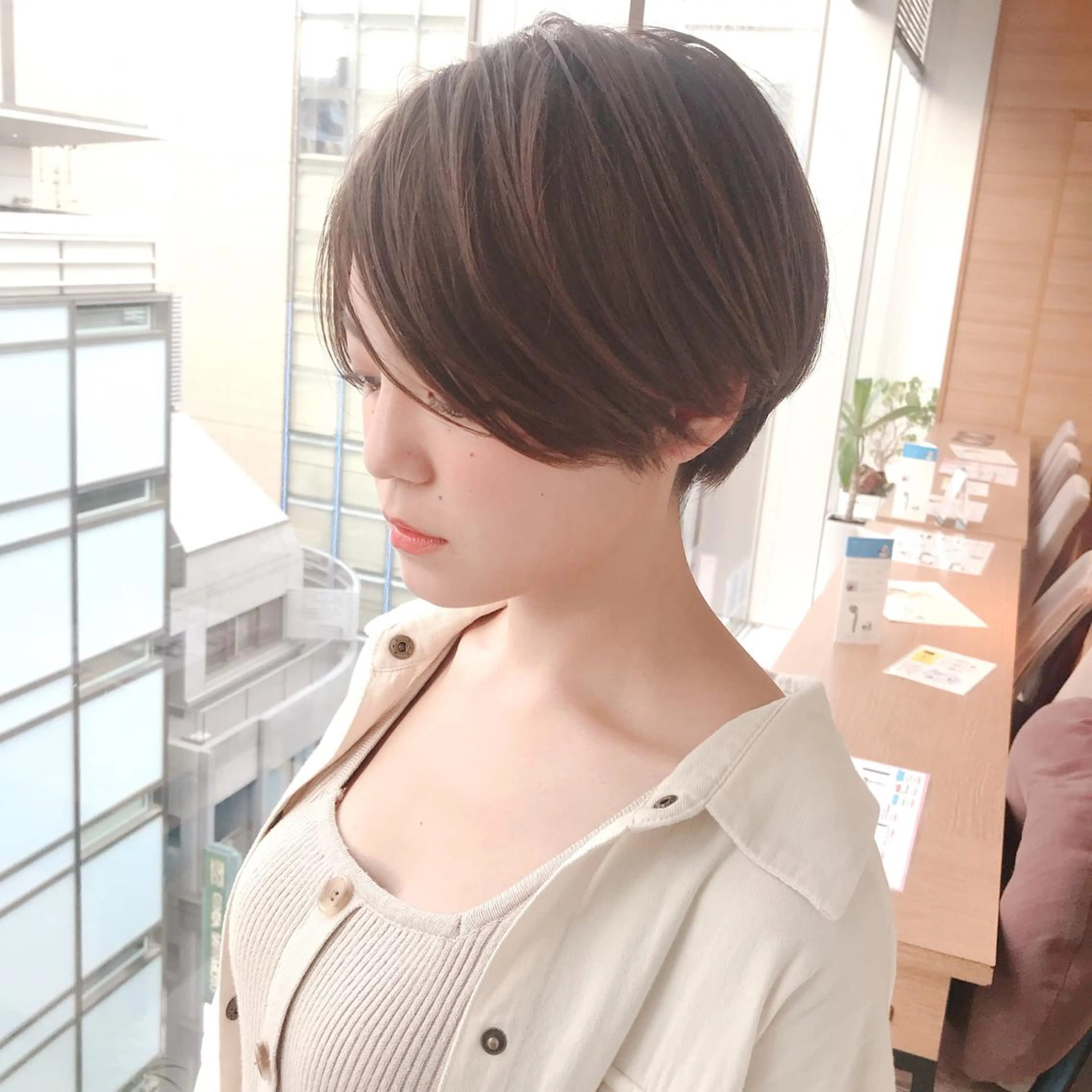 ショート カット ヘアカラー トリートメント 錦糸町カットの匠 AKIRA店長のヘアスタイル