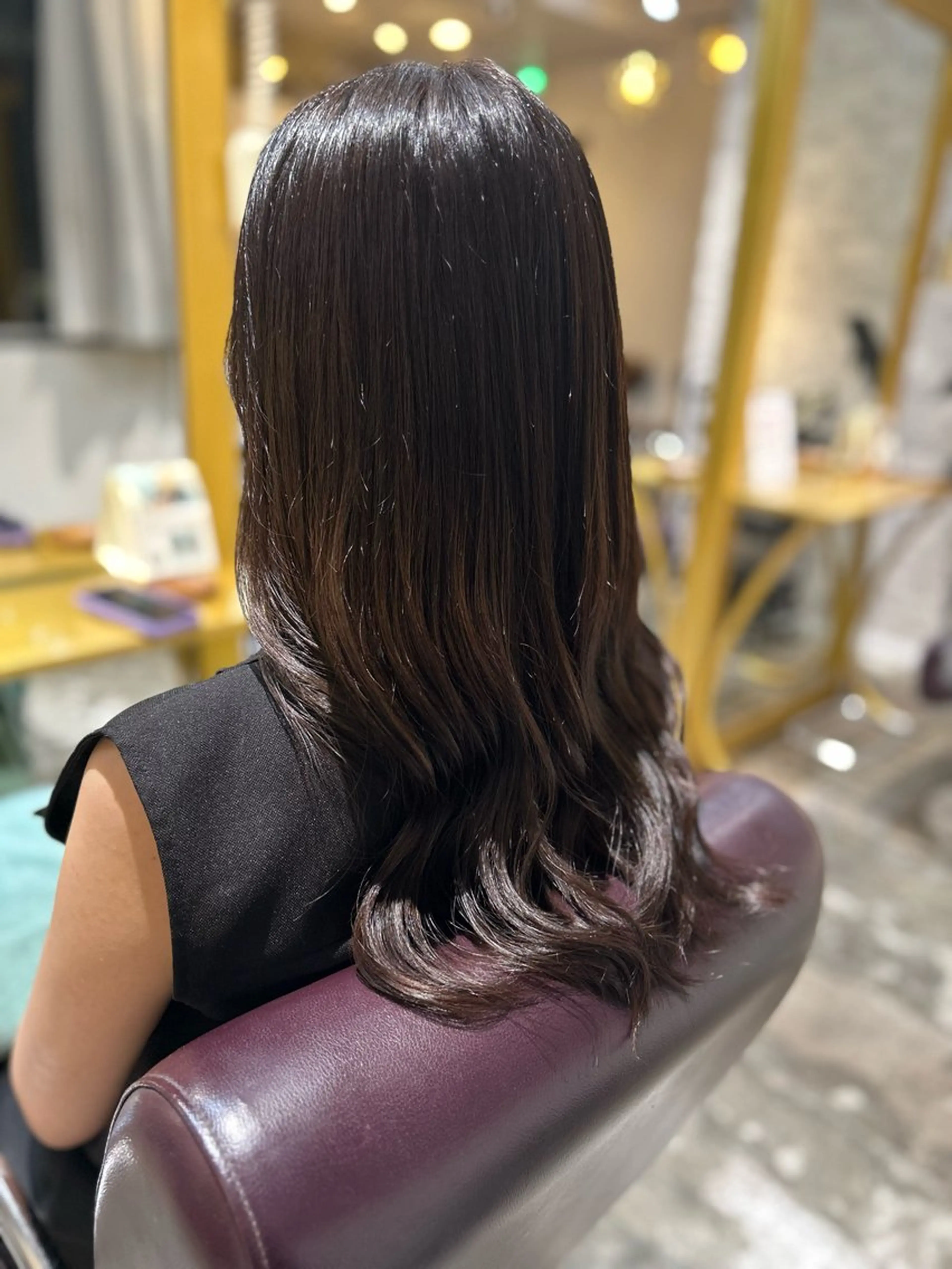ロング ヘアカラー ヘッドスパ 縮毛矯正／髪質改善 🌼mizukiのヘアスタイル
