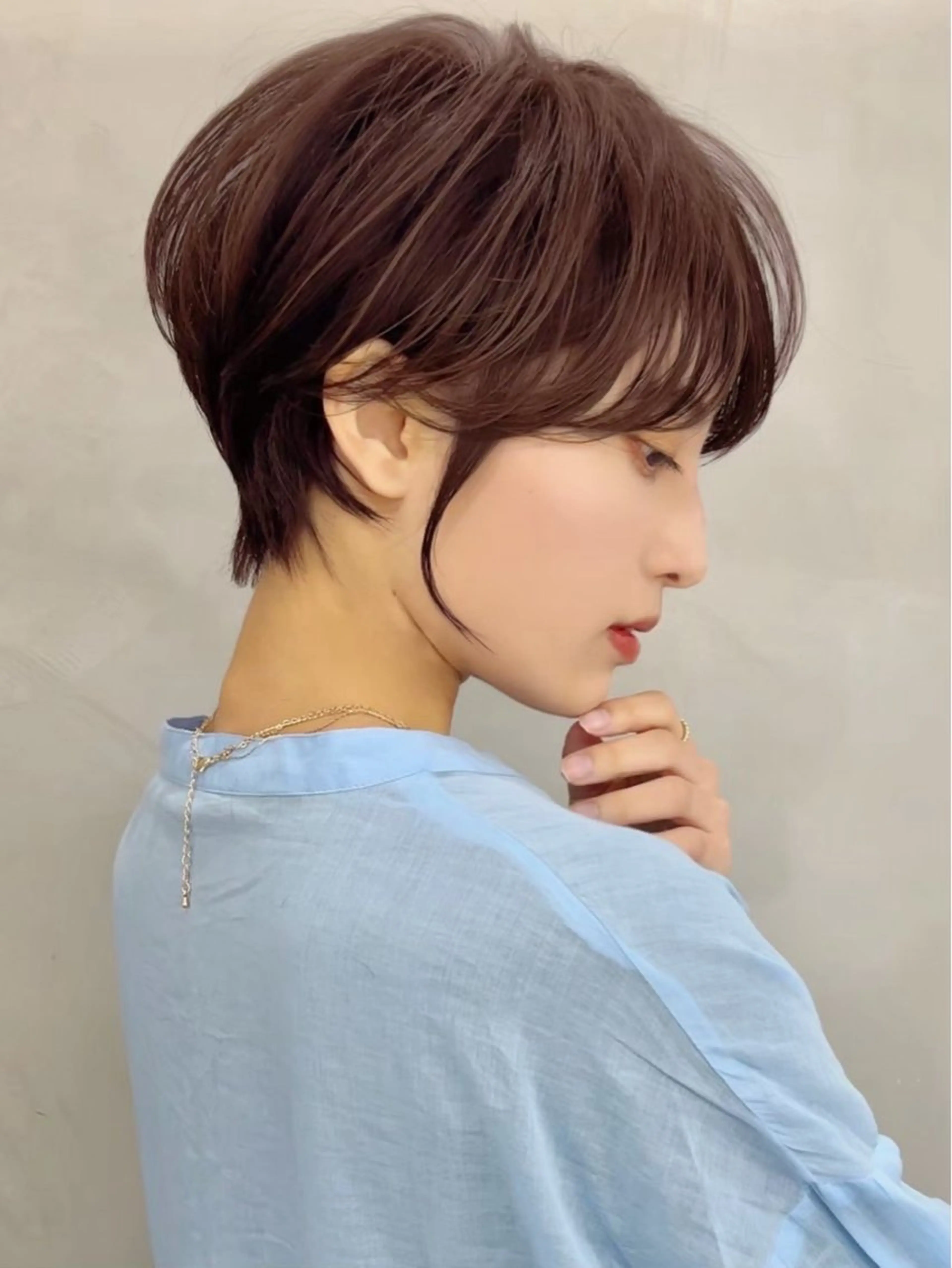 ショート 落合 歩夢のヘアスタイル