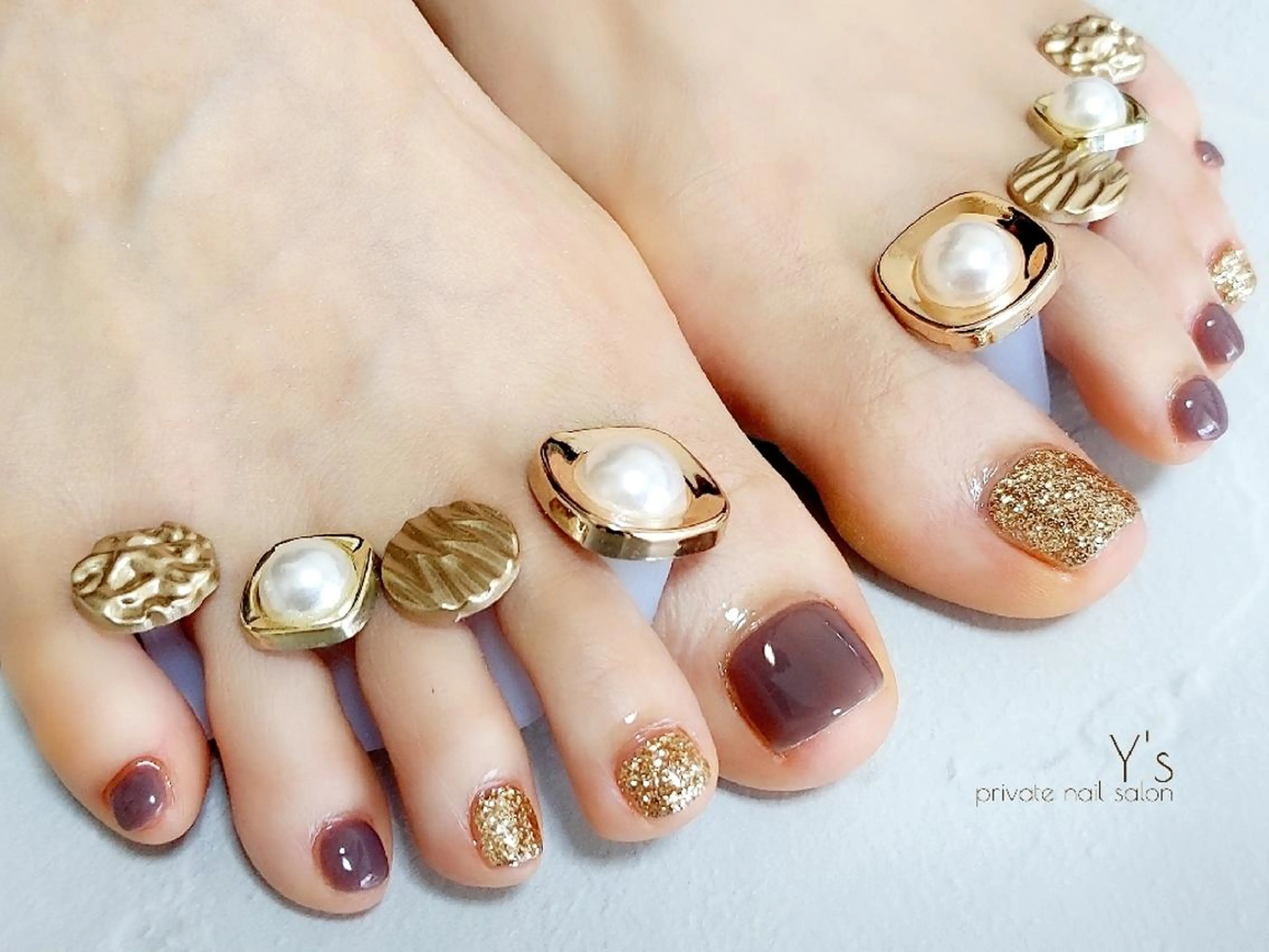 ネイル フットネイル YUMI NAGAI  のネイルデザイン