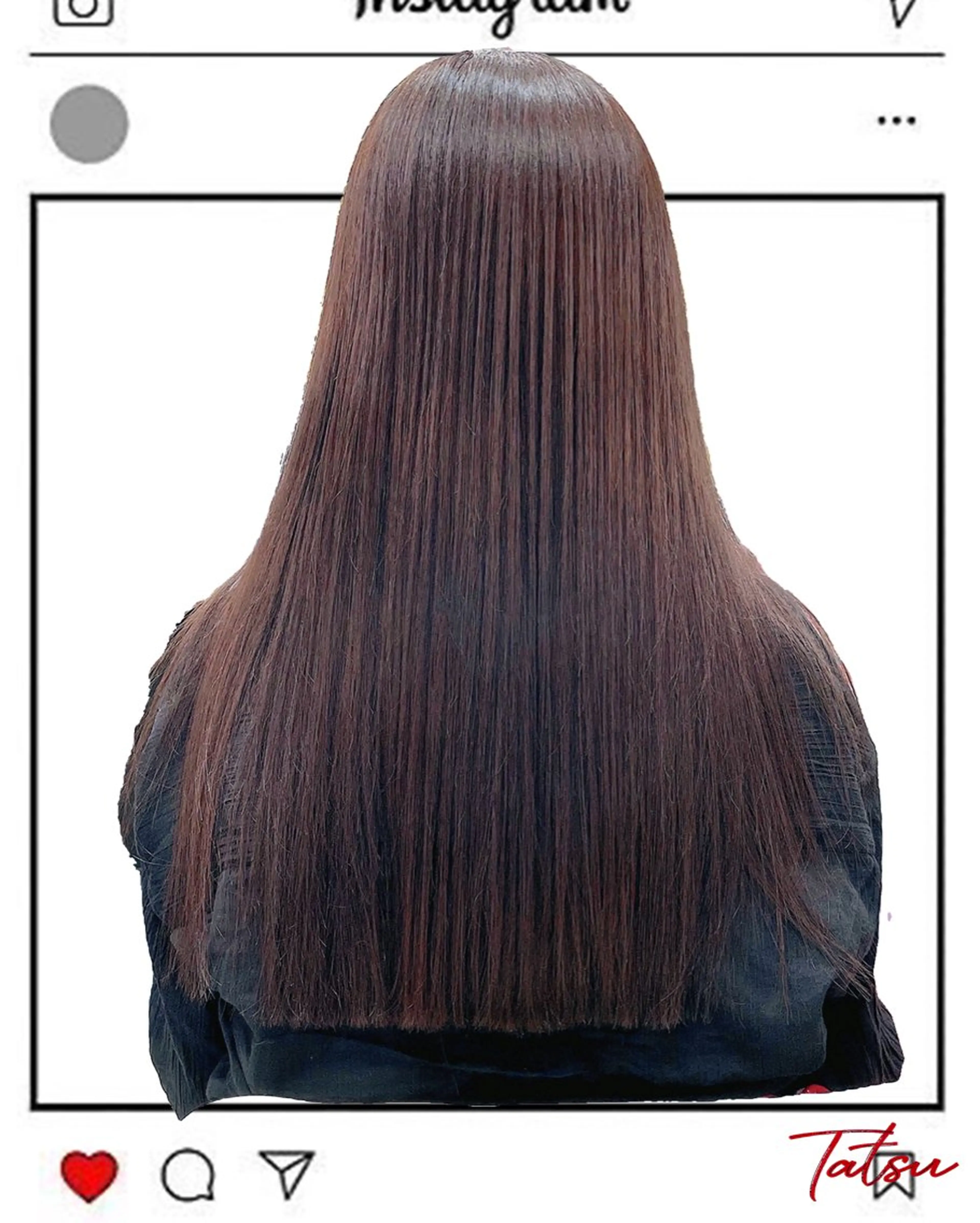 ロング カラー Tatsu/newi 大分 ハイトーンのヘアスタイル