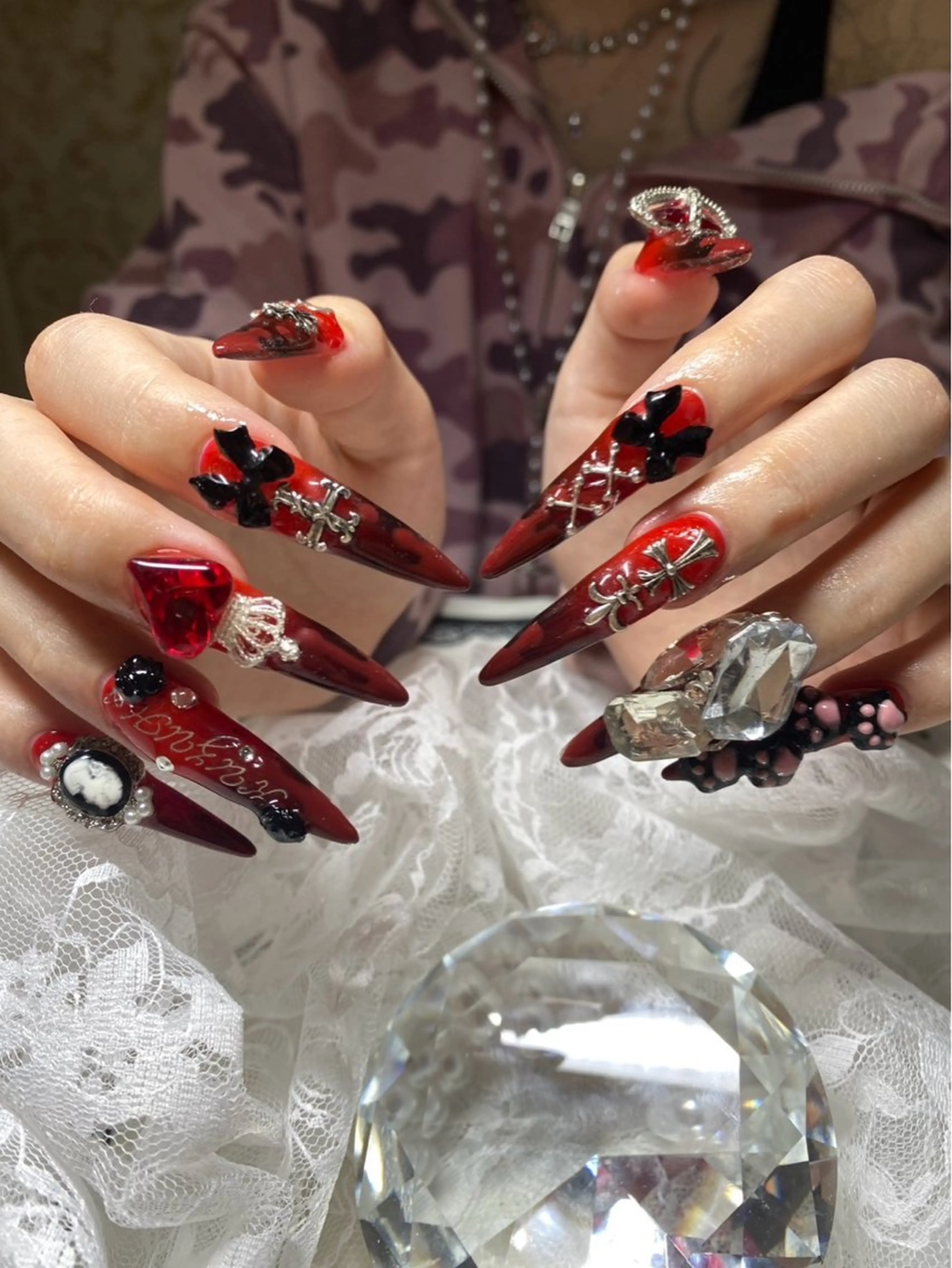 ネイル ロングネイル ハンドネイル Nail Salon Elpis所属・Nail Salon Elpisのネイルデザイン