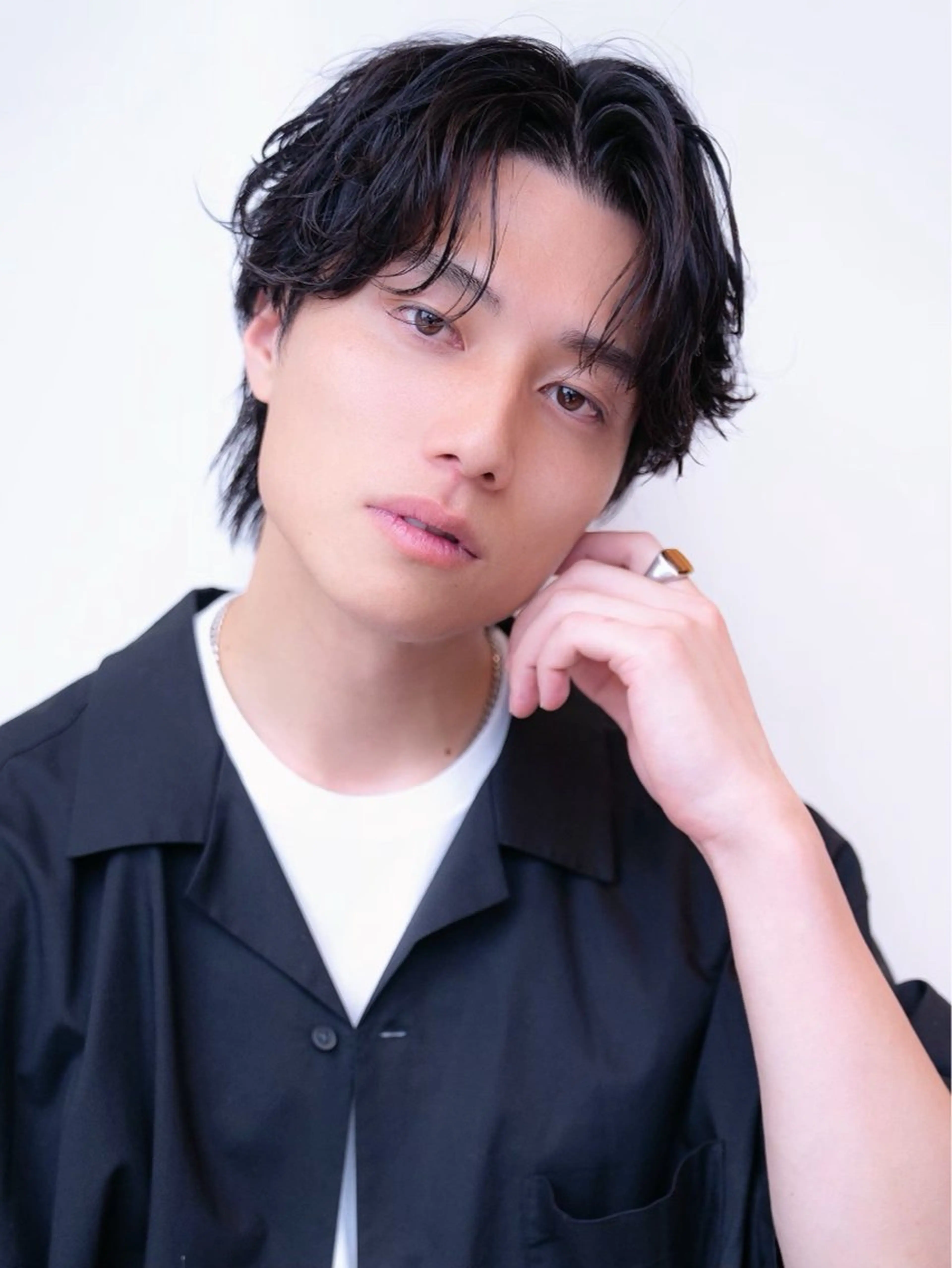 メンズ メンズ就活ヘア カット 渋谷駅/ボブパーマ /艶髪/ケンコウのヘアスタイル