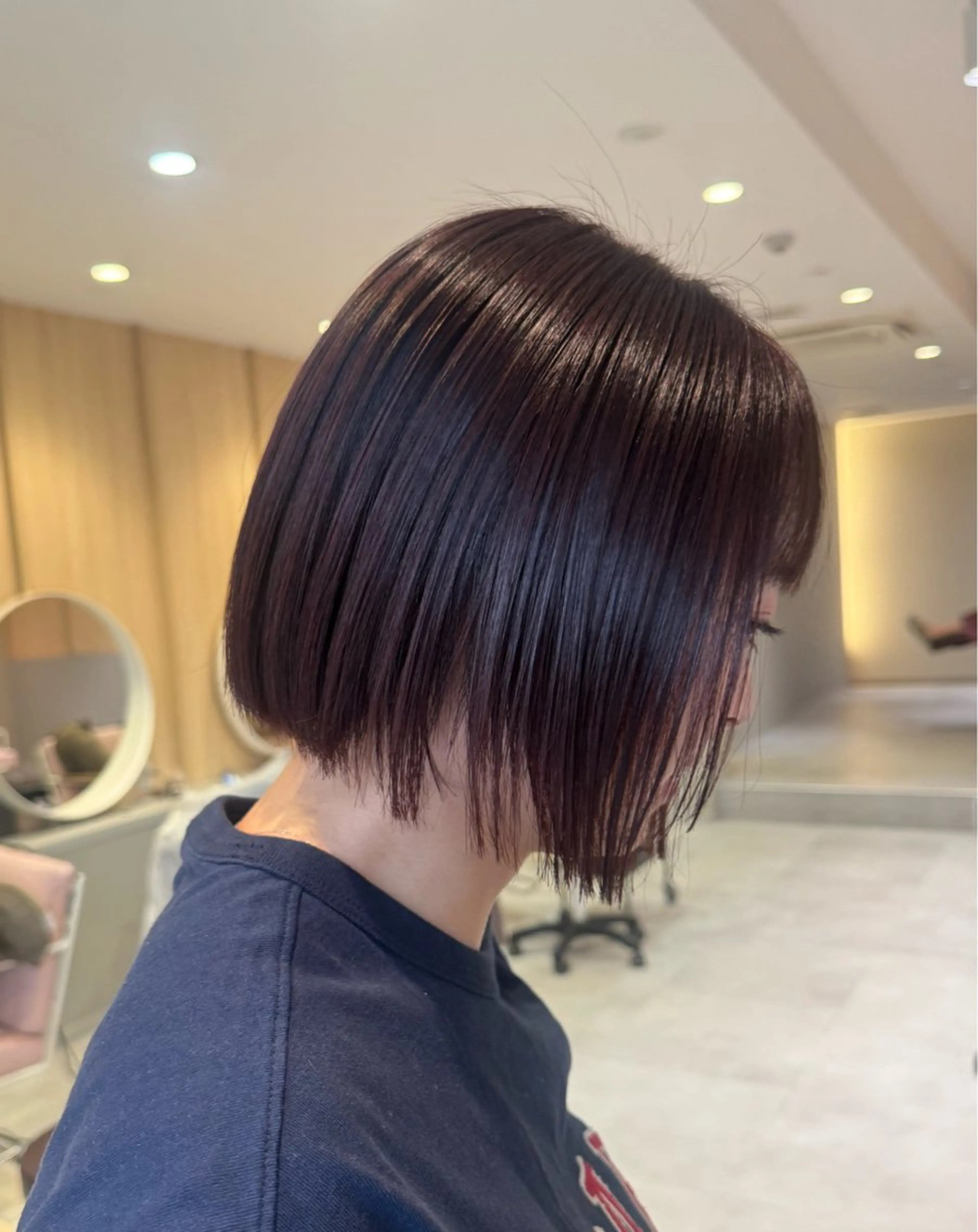 【♥️ྀི潤う美髪】カット+ワンカラー+縮毛矯正の写真