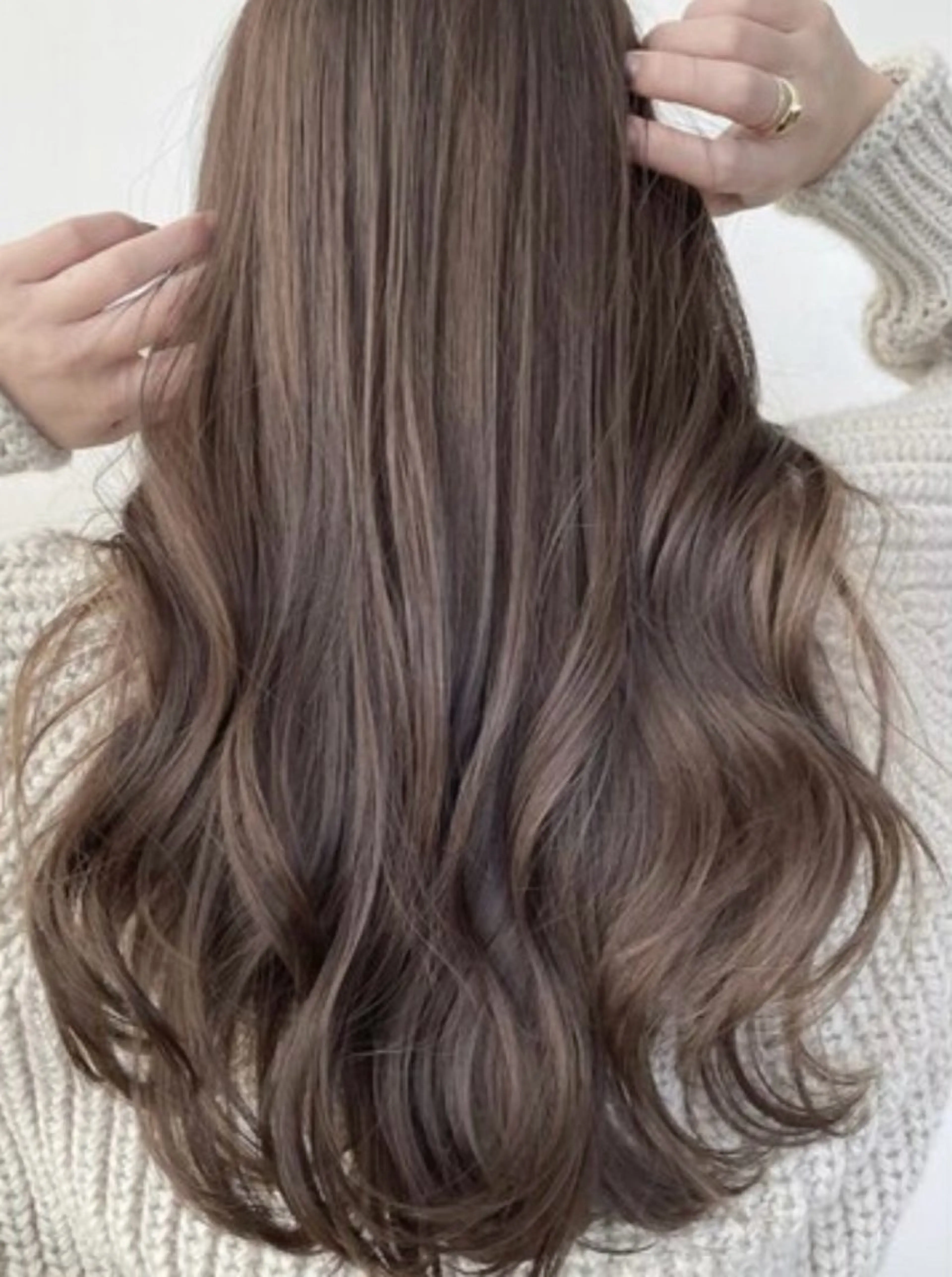 ロング パーマ デジタルパーマ 米澤のヘアスタイル