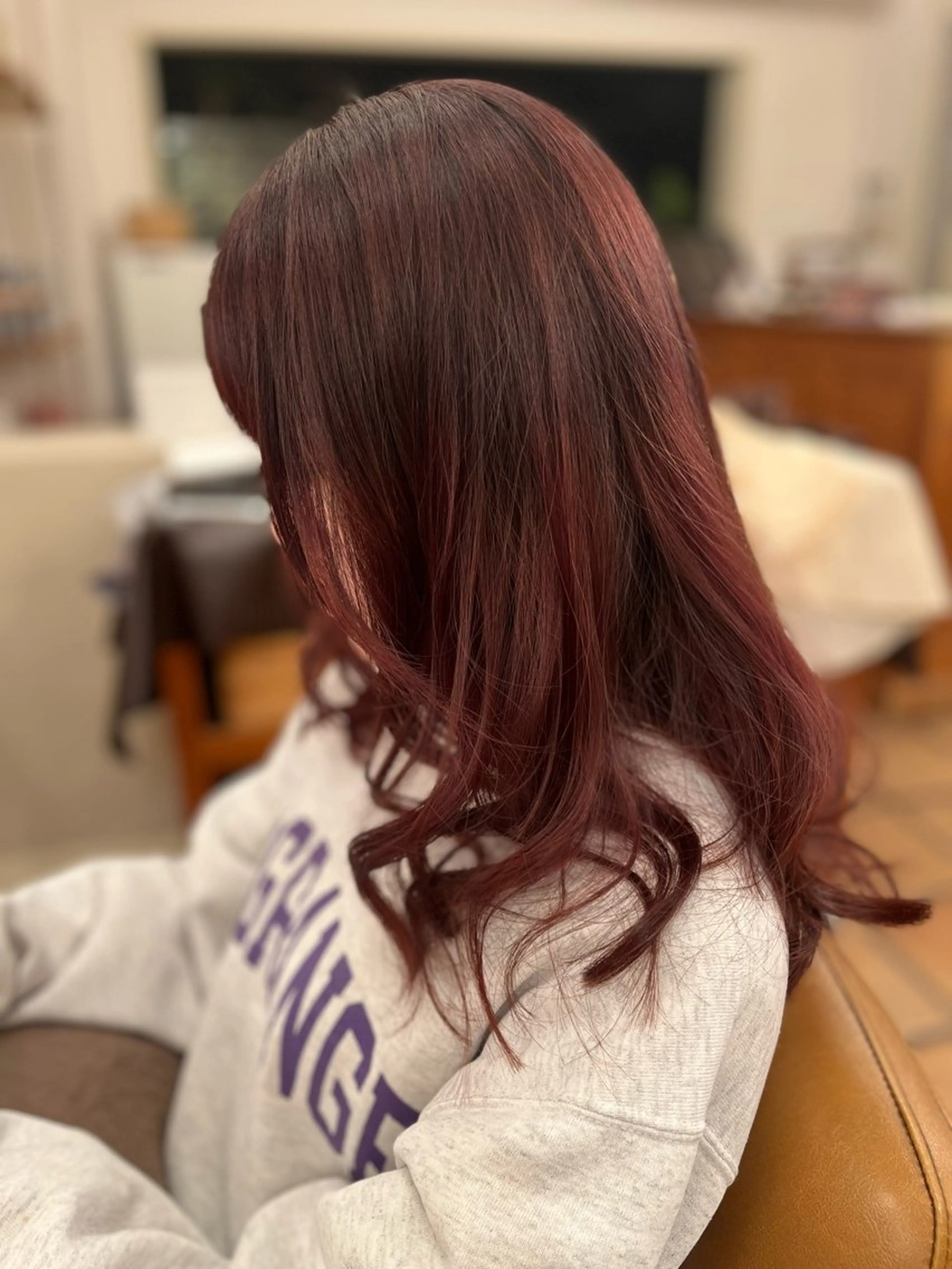 ロング カラー d'ici所属・d’ici六本木 佐藤彩のヘアスタイル