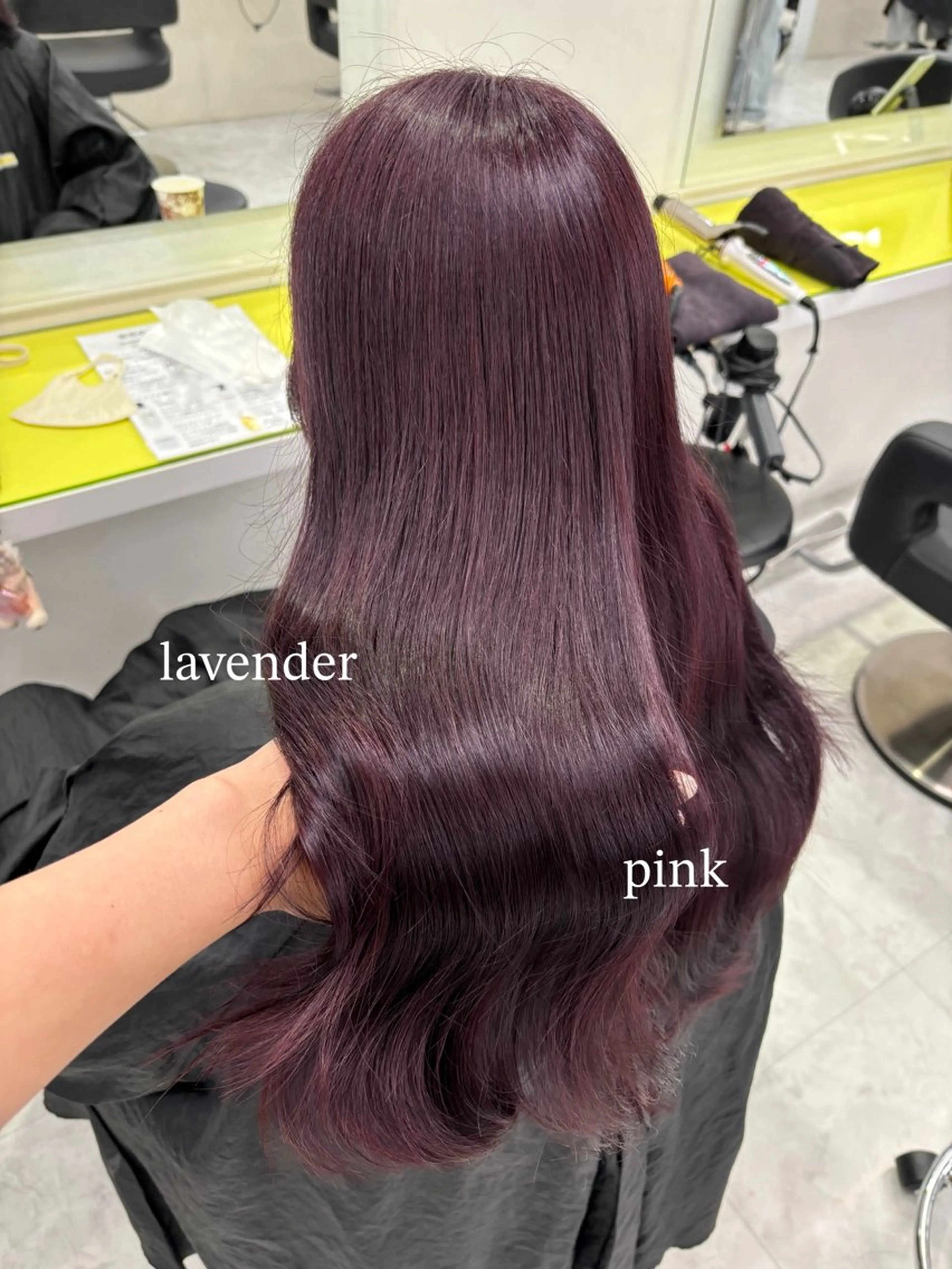 ロング ヘアカラー ブリーチなし暖色 💗AKARI💗のヘアスタイル