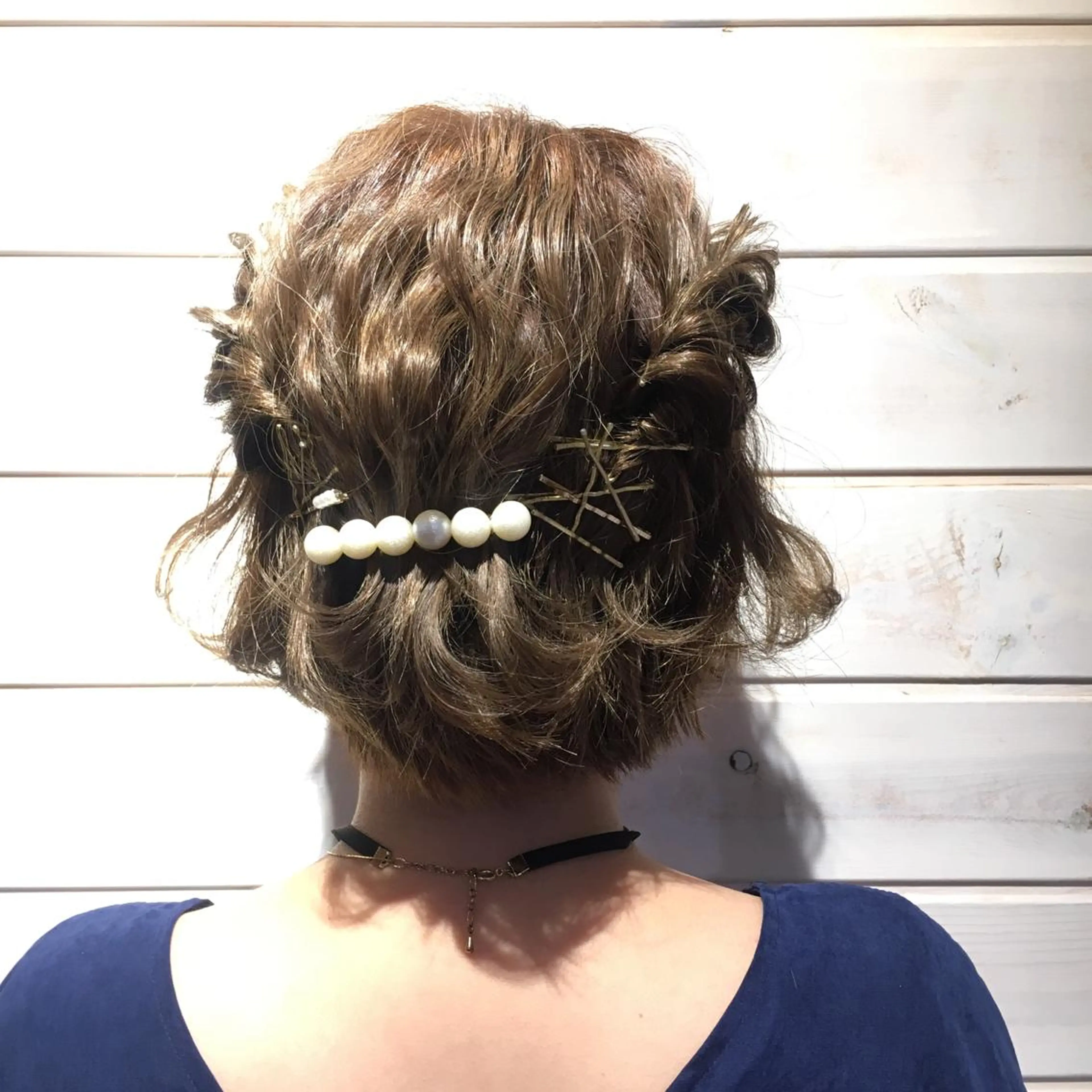 ショート ヘアアレンジ 野崎 ひかりのヘアスタイル