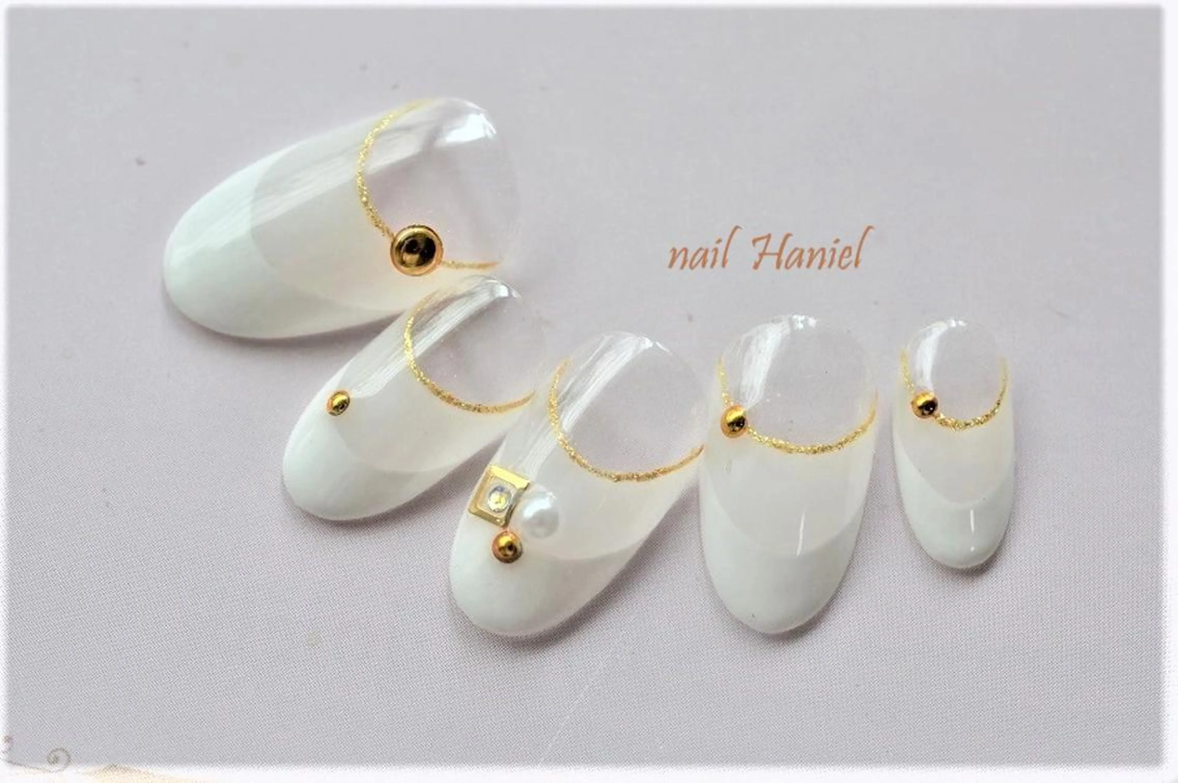 ネイル アートネイル フットネイル ジェルネイル パラジェル 夏ネイル nail Haniel所属・半蔵門サロンハニエル 魅神 ちよのネイルデザイン