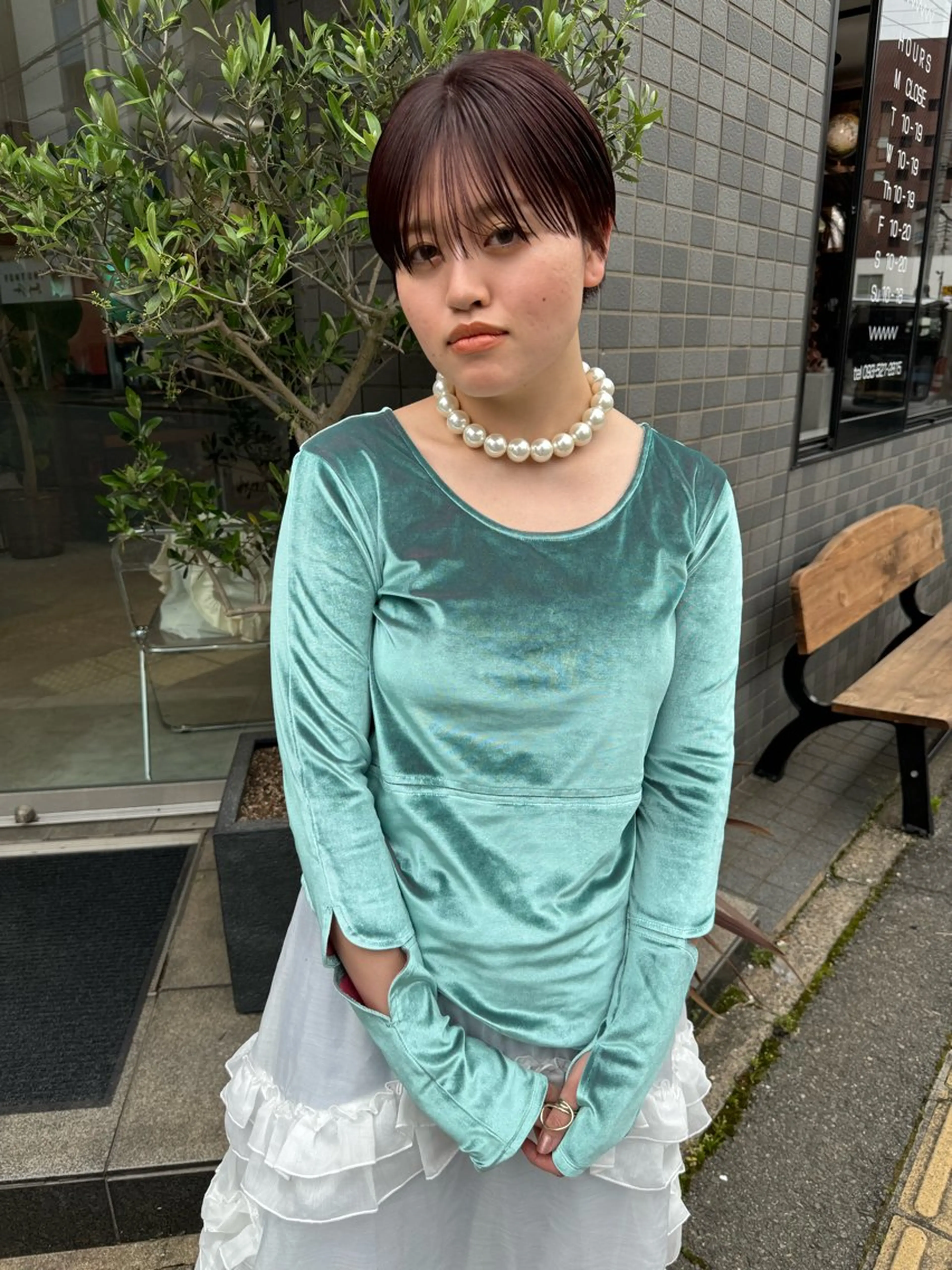 ショート カット (h)wim ウィムのヘアスタイル