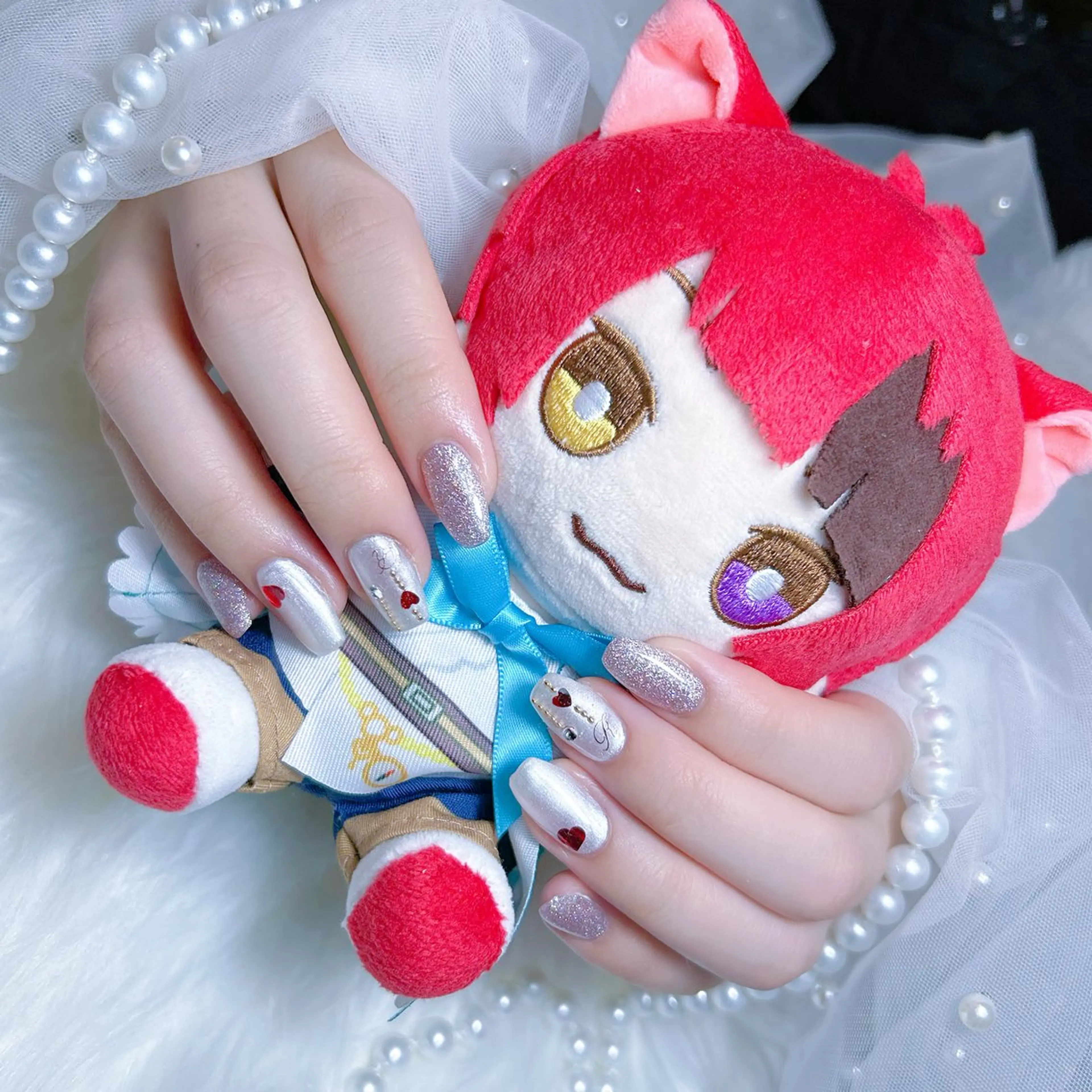 ネイル ハンドネイル Yudia🩵 Yuiのネイルデザイン