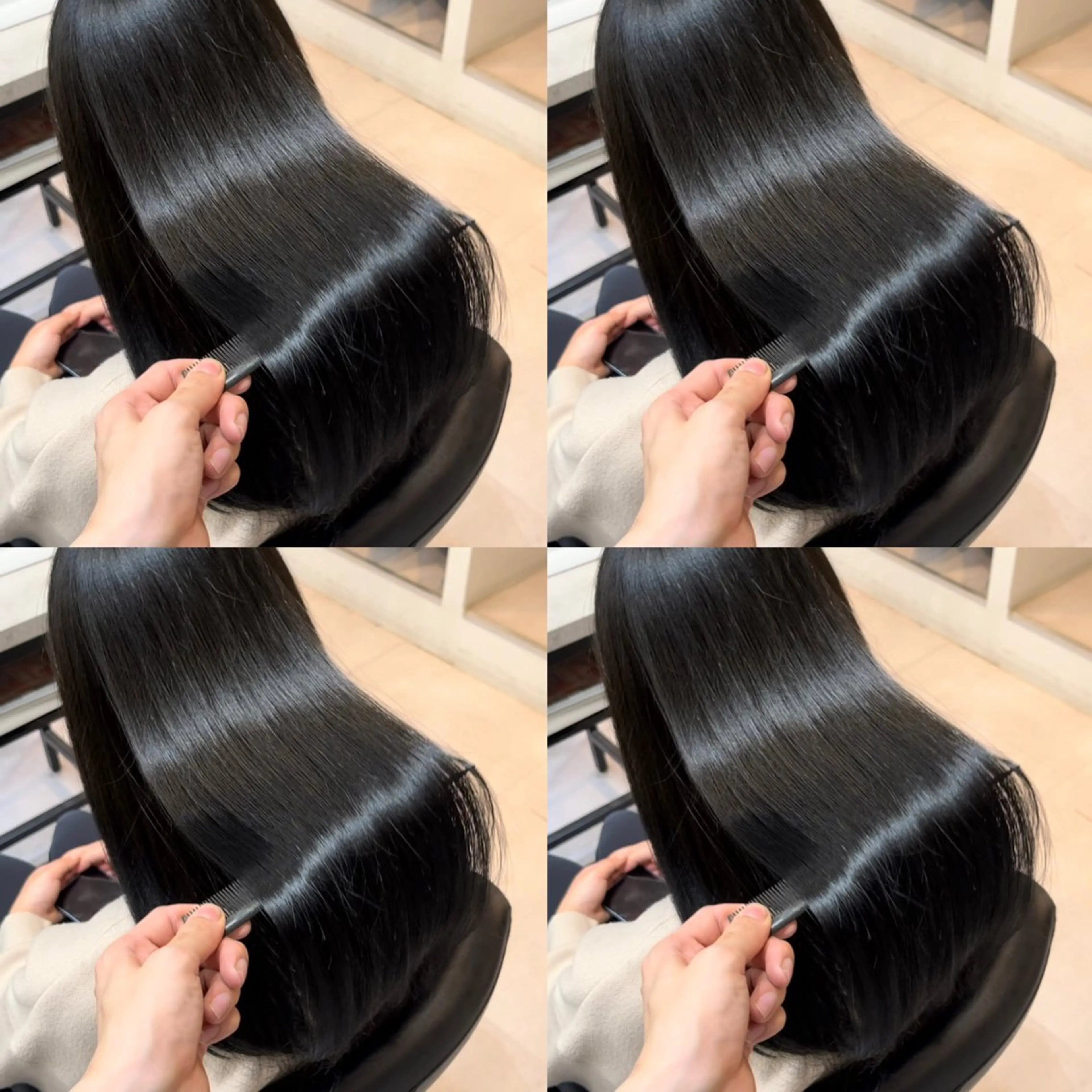 ロング カラー 🪞髪質改善カラー× レイヤー河村真聖🪞のヘアスタイル