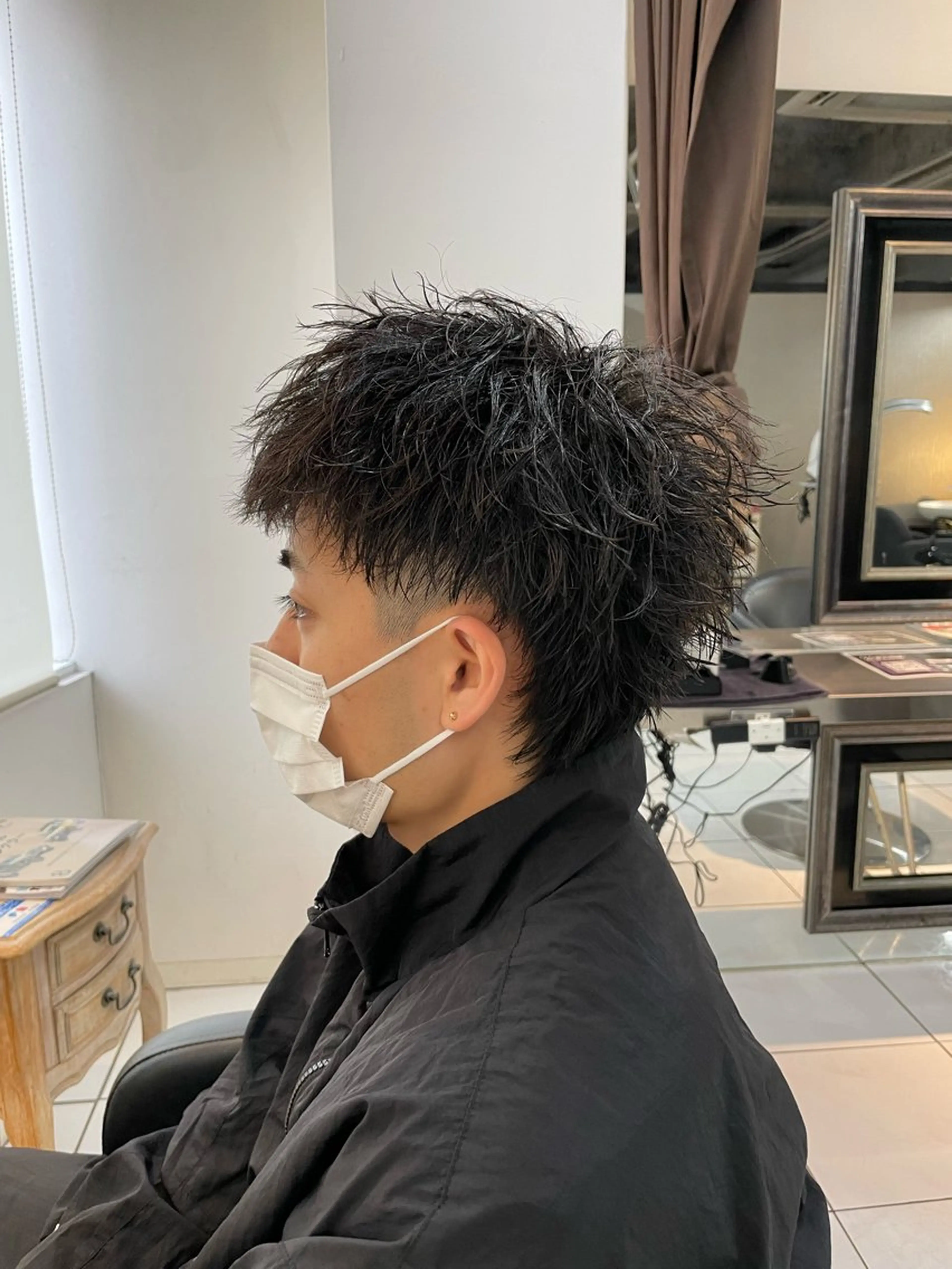 ショート カラー パーマ メンズ フェザーパーマ メンズパーマ スパイキーショート メンズツイストパーマ ツイストスパイラルパーマ カット パーマ 🔥お値段以上🔥 メンズ特化たかひろのヘアスタイル