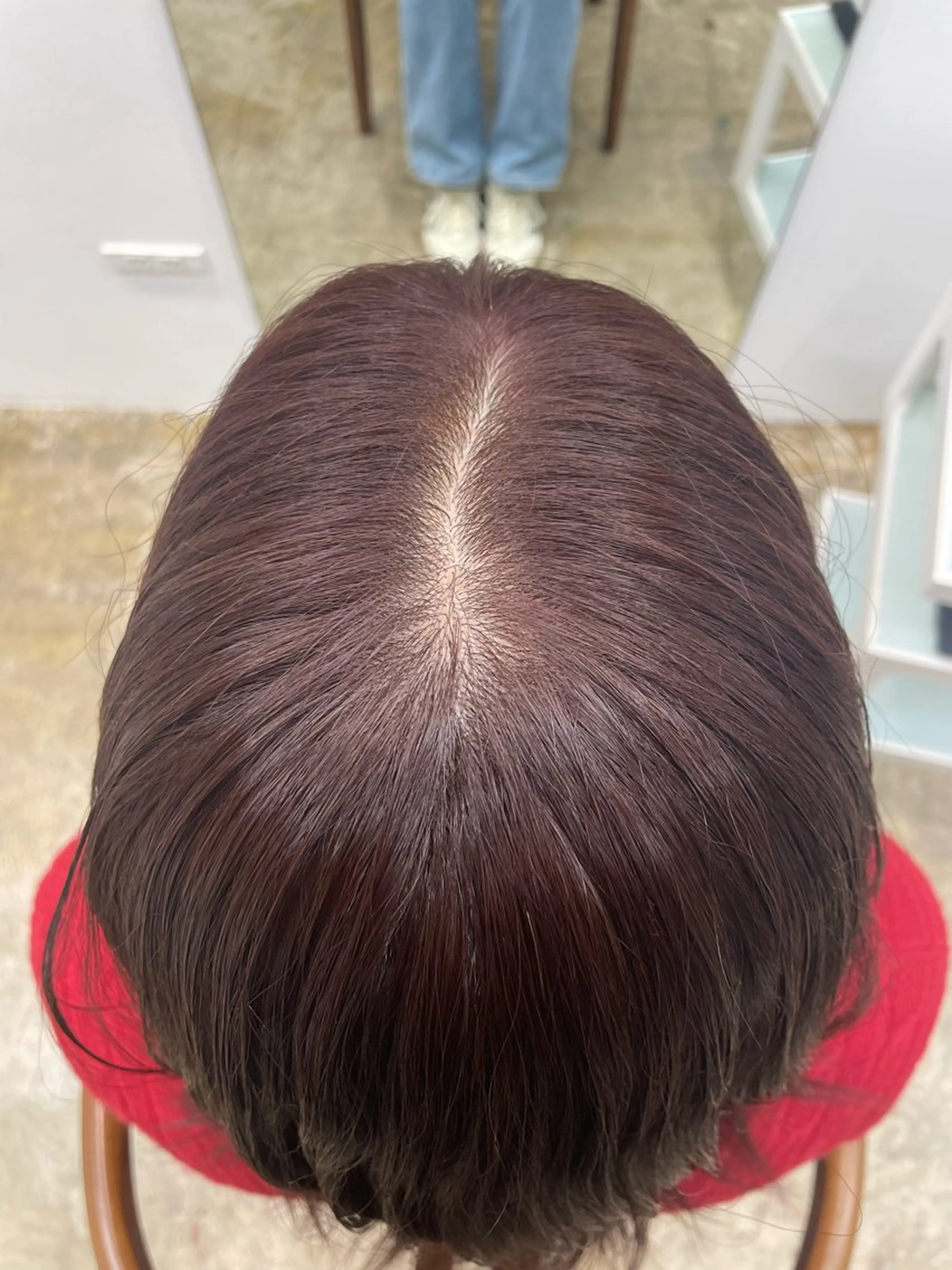 カラー ブラウンカラー ピンクカラー カット ヘアカラー トリートメント H I ＮＡのヘアスタイル