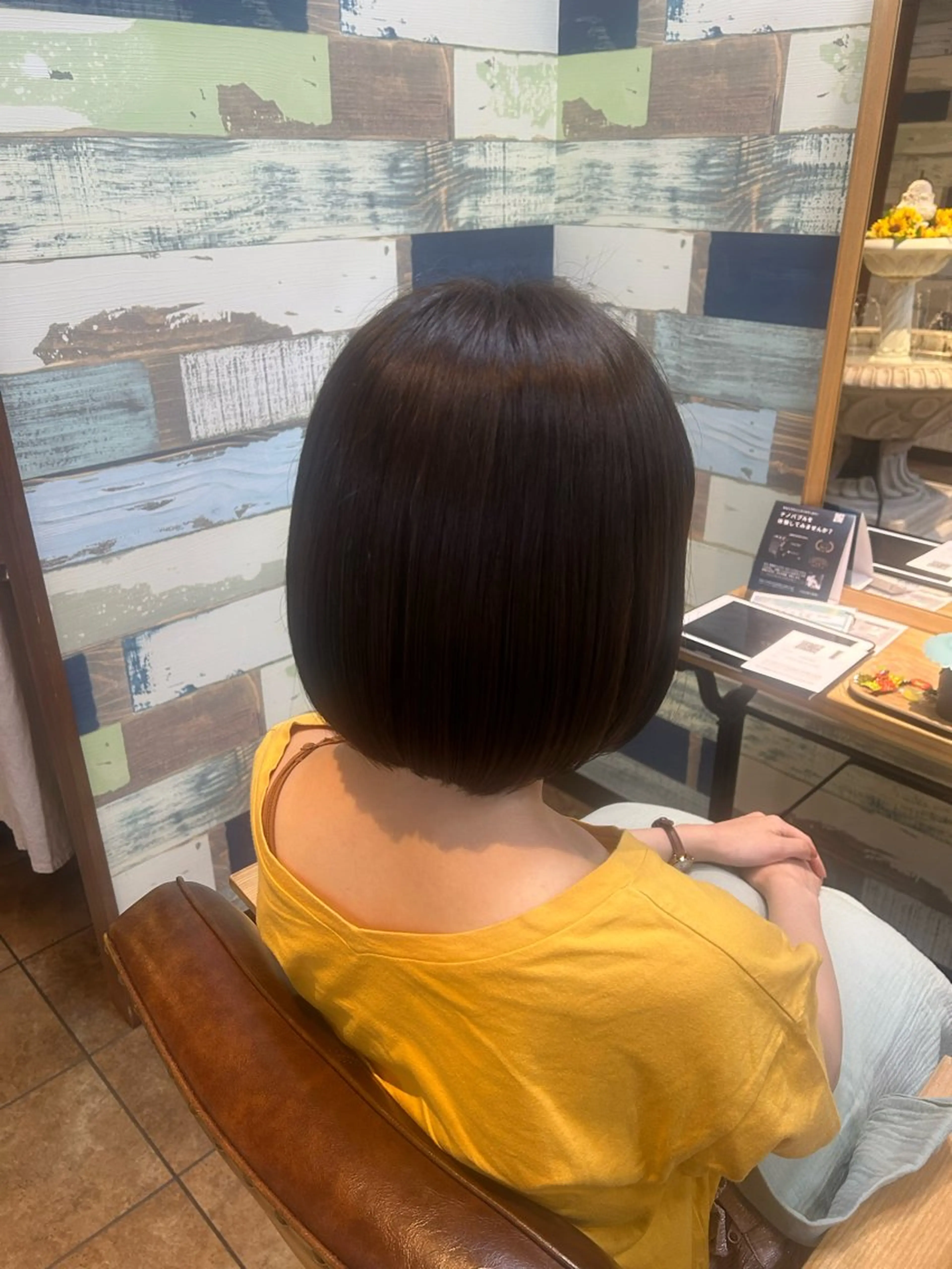 カラー 透明感カラー🫧🩵 林　菜々美のヘアスタイル