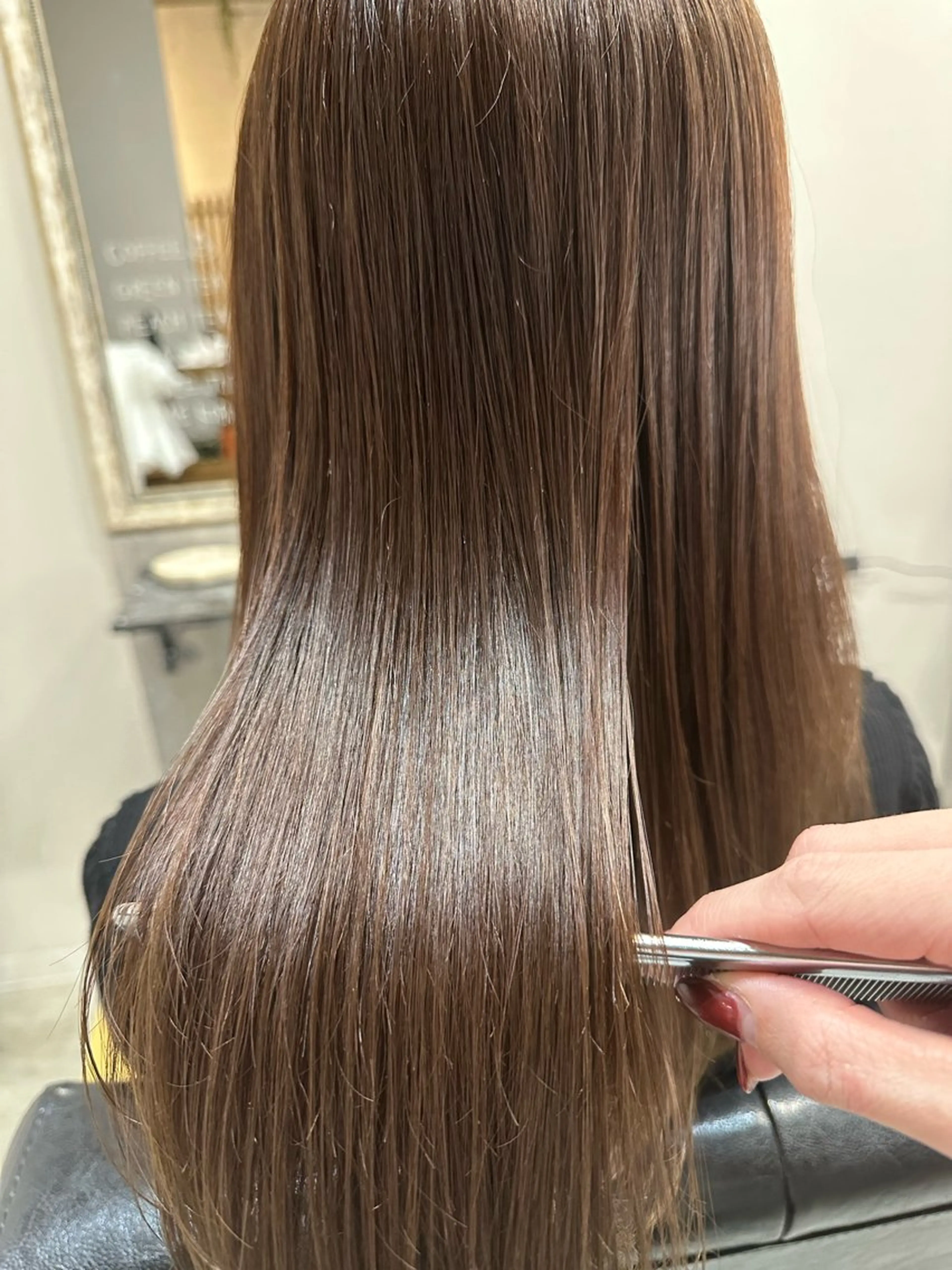 ミディアム カラー ヘアカラー kaminote所属・福西 晃希のヘアスタイル