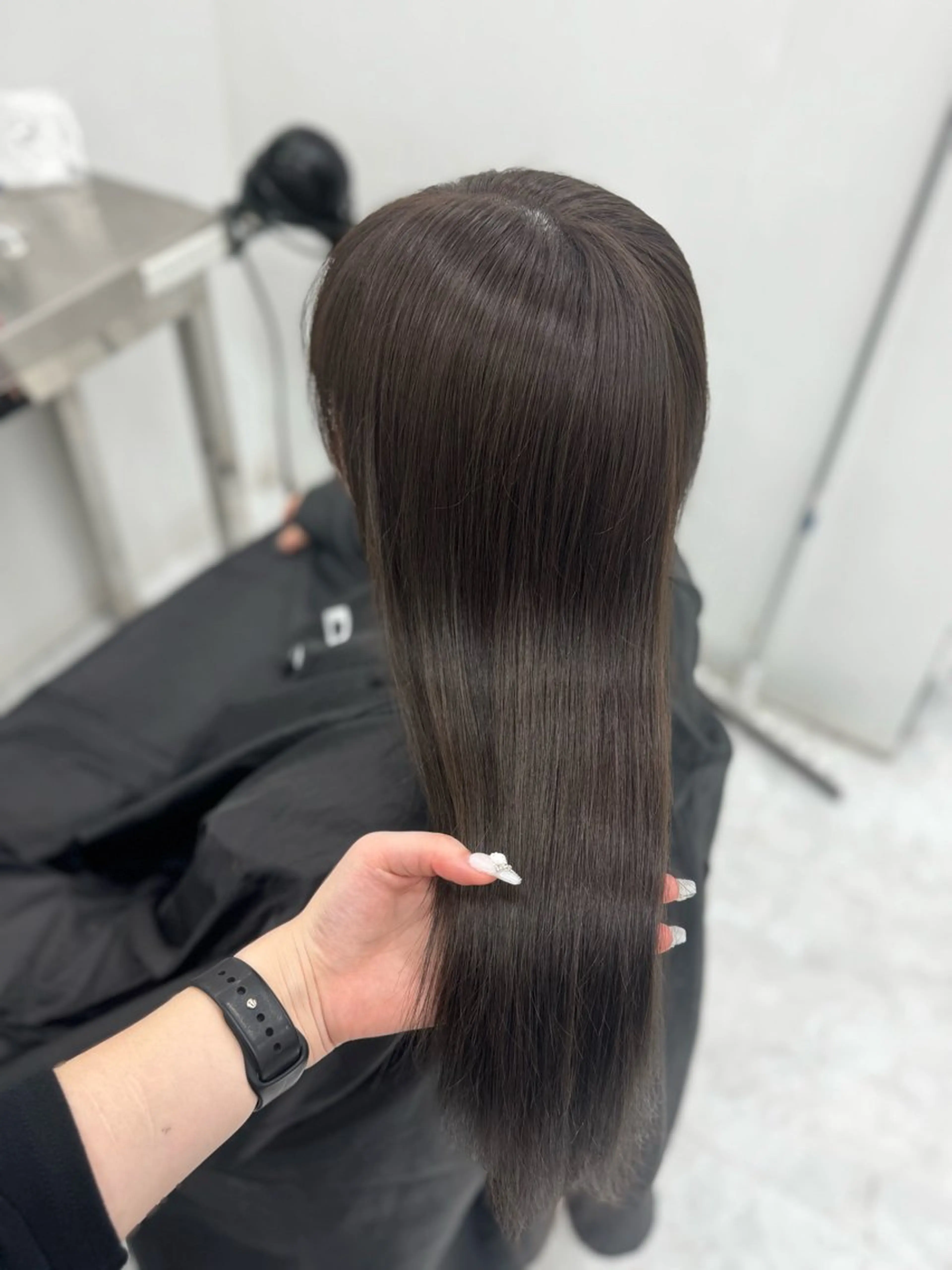セミロング カラー トリートメント 🎀愛されgirly ヘア🫧Ayakaのヘアスタイル