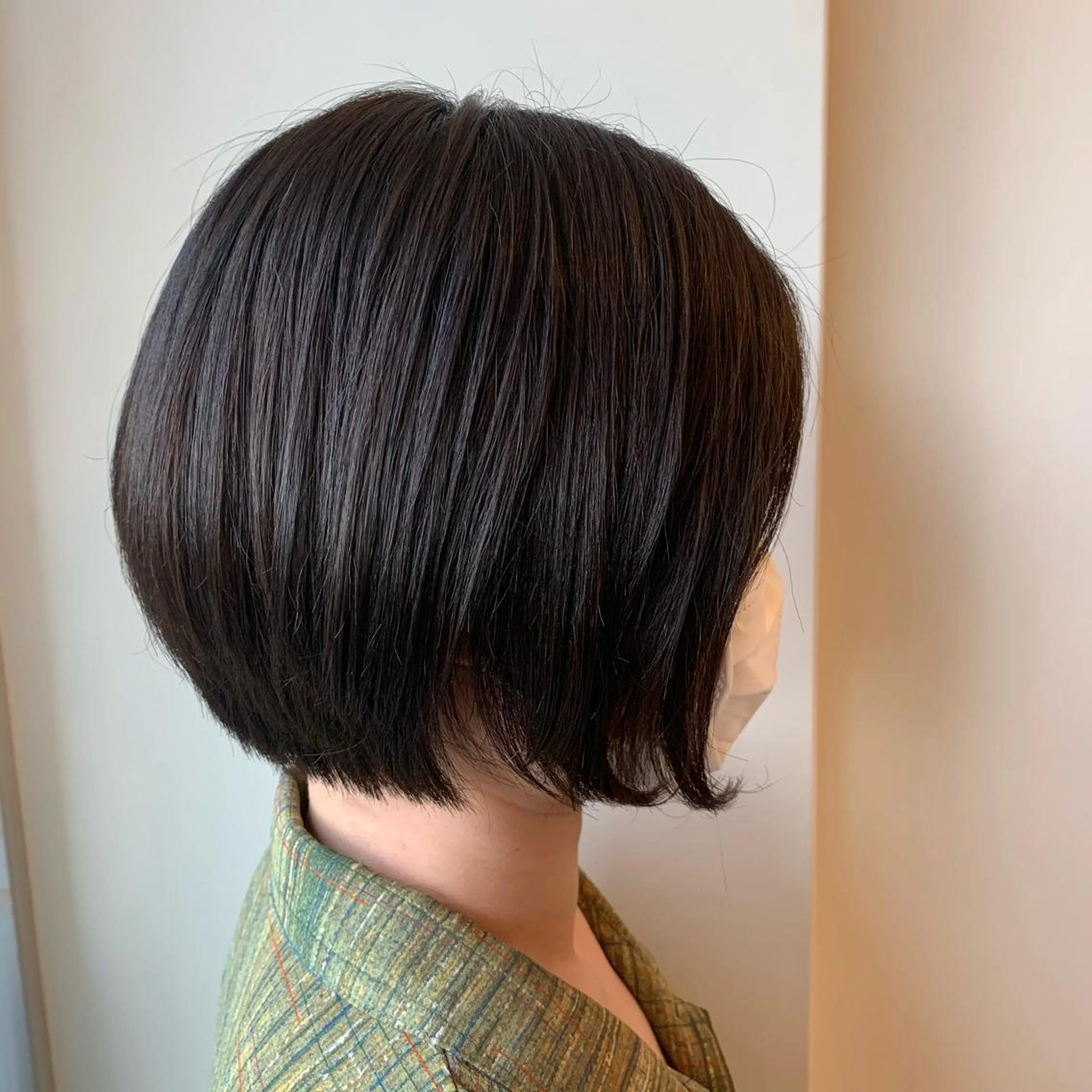 ショート ショートボブ ボブ ショートヘア ボブウルフ／ボブ Satsuki【名駅のヘアスタイル