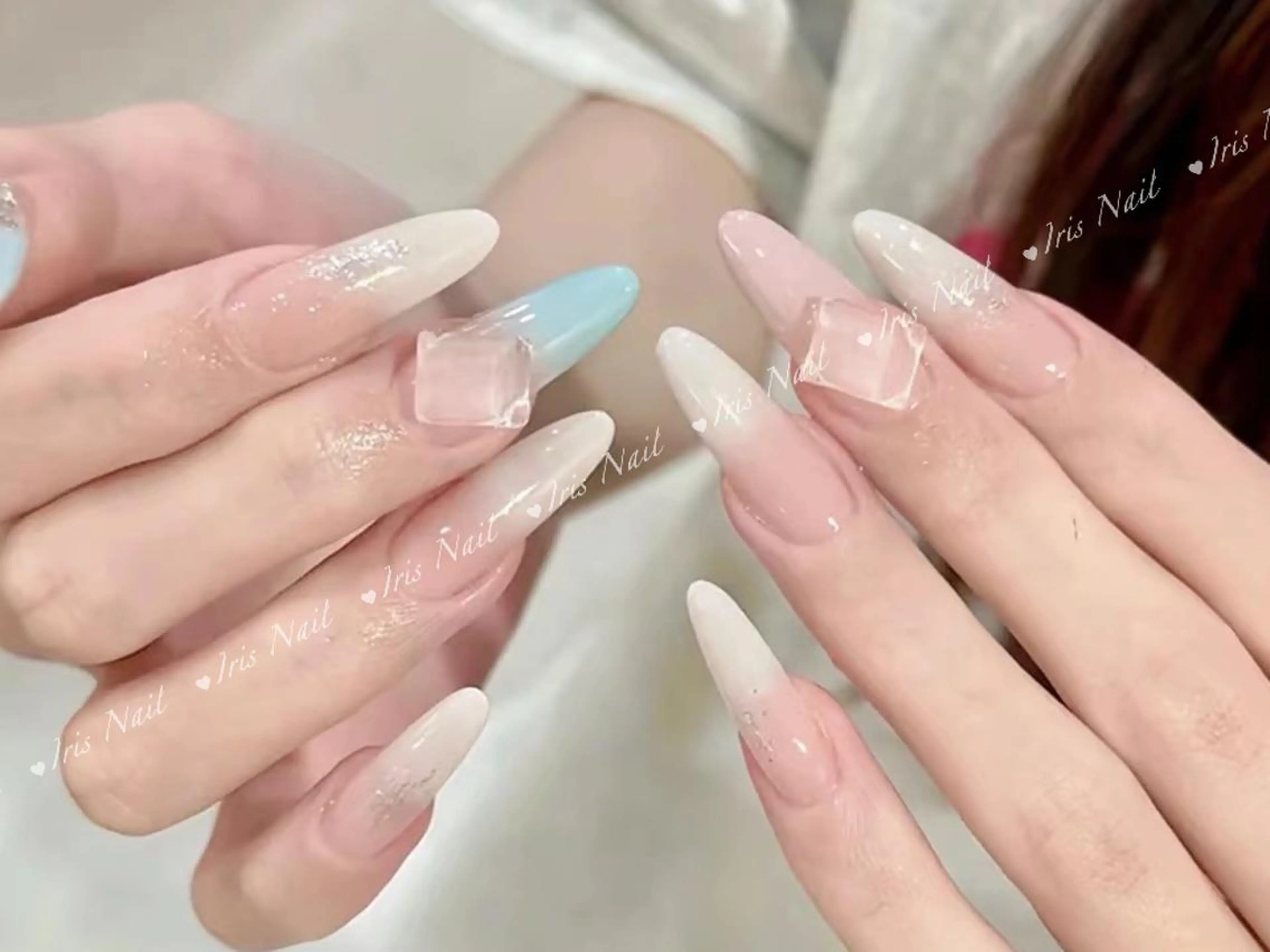 ネイル ハンドネイル ハンドケア 藤田 月のネイルデザイン