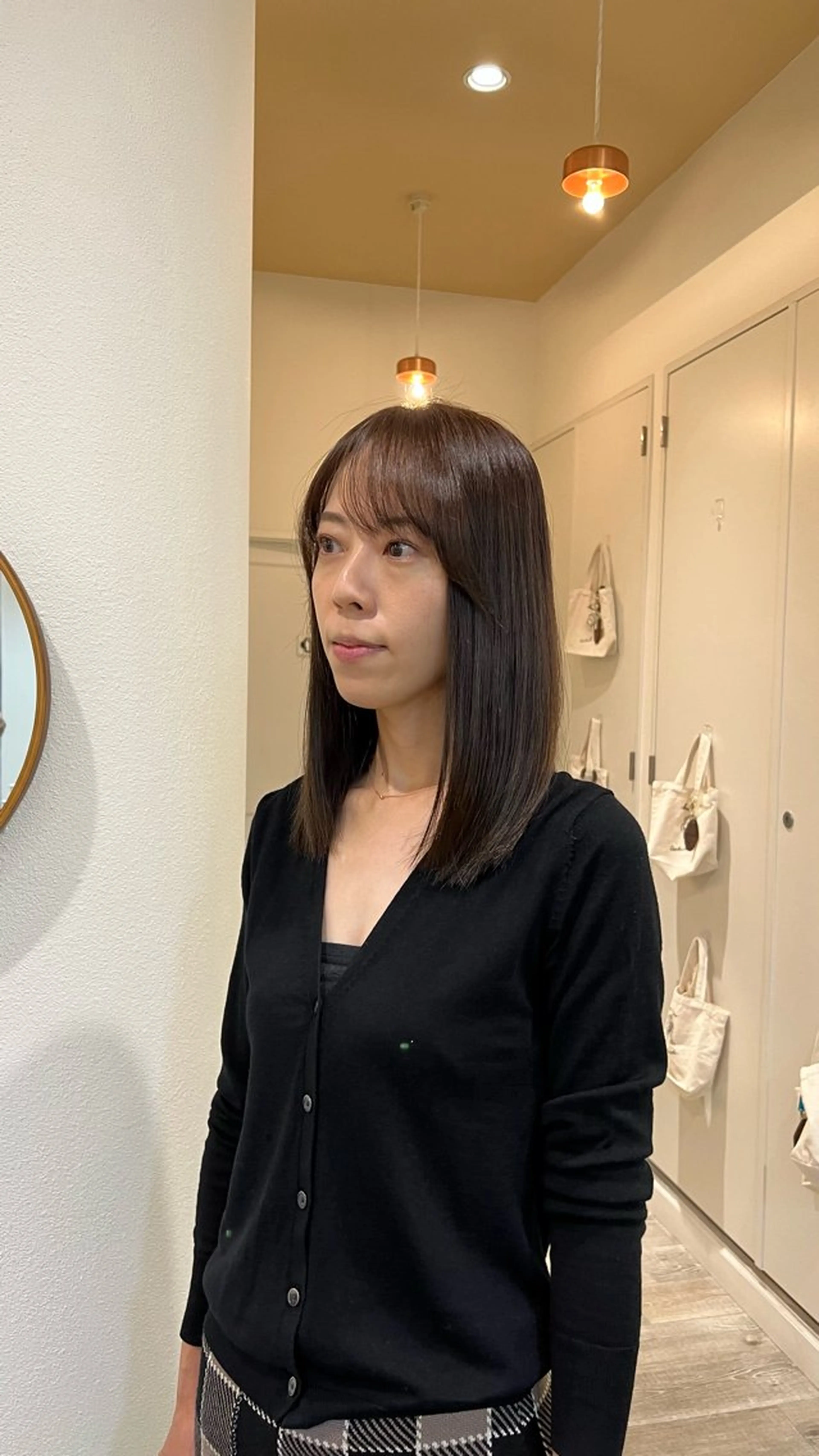 ミディアム カラー ヘアカラー ショート/パーマ/艶 カラー🎀　emiのヘアスタイル