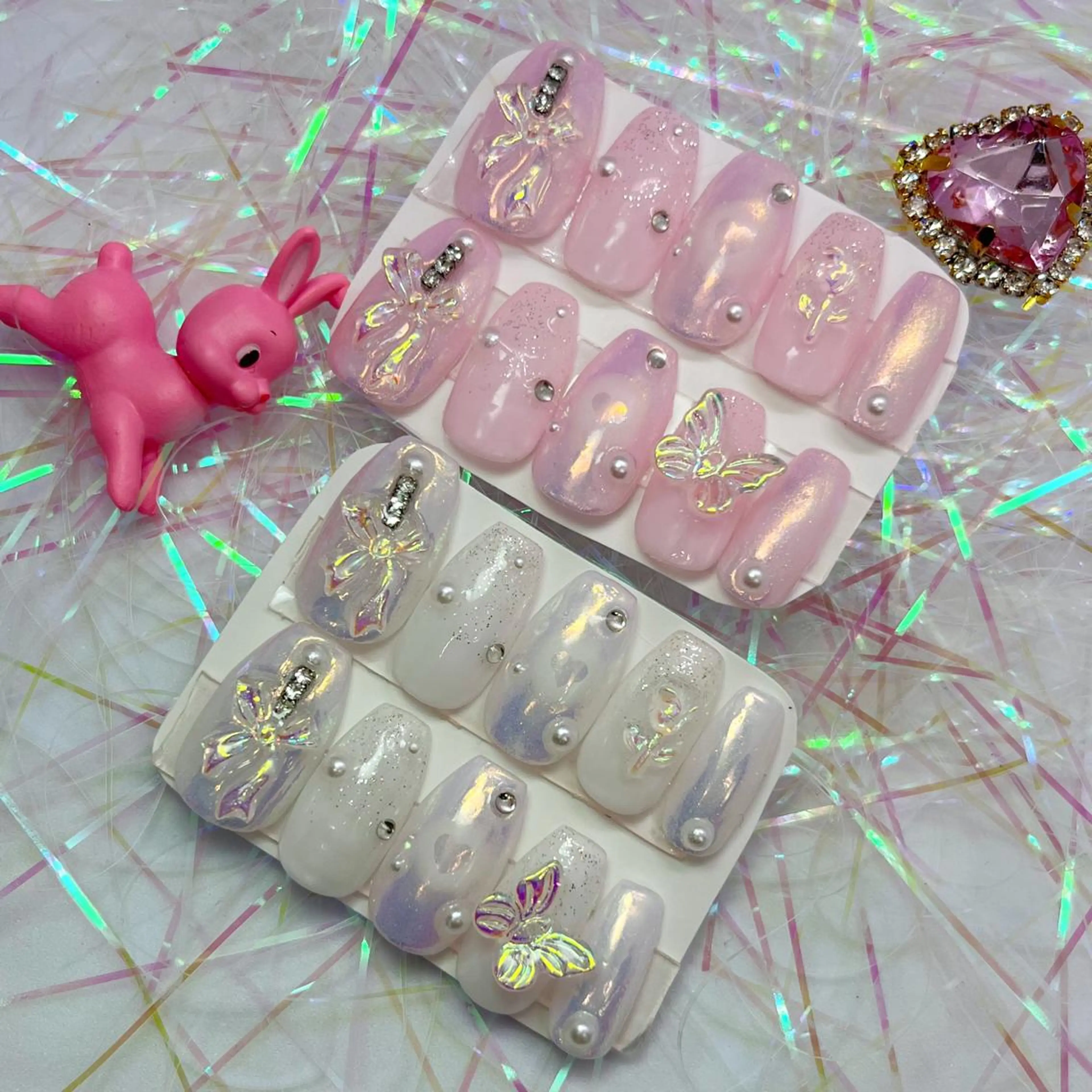 ネイル ミラーネイル plume nail ☆韓国ネイルのネイルデザイン