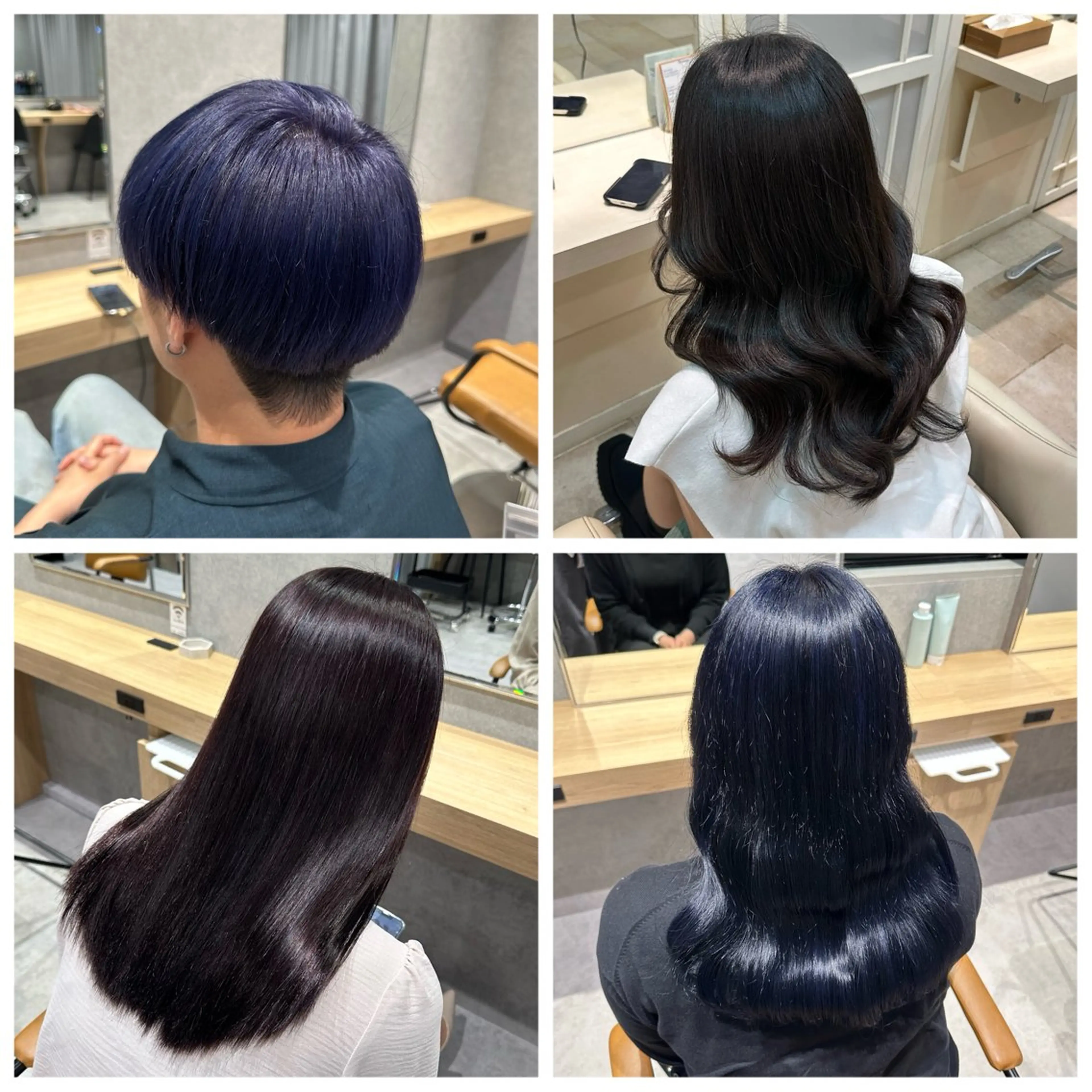 セミロング カラー メンズ 大角 千里のヘアスタイル