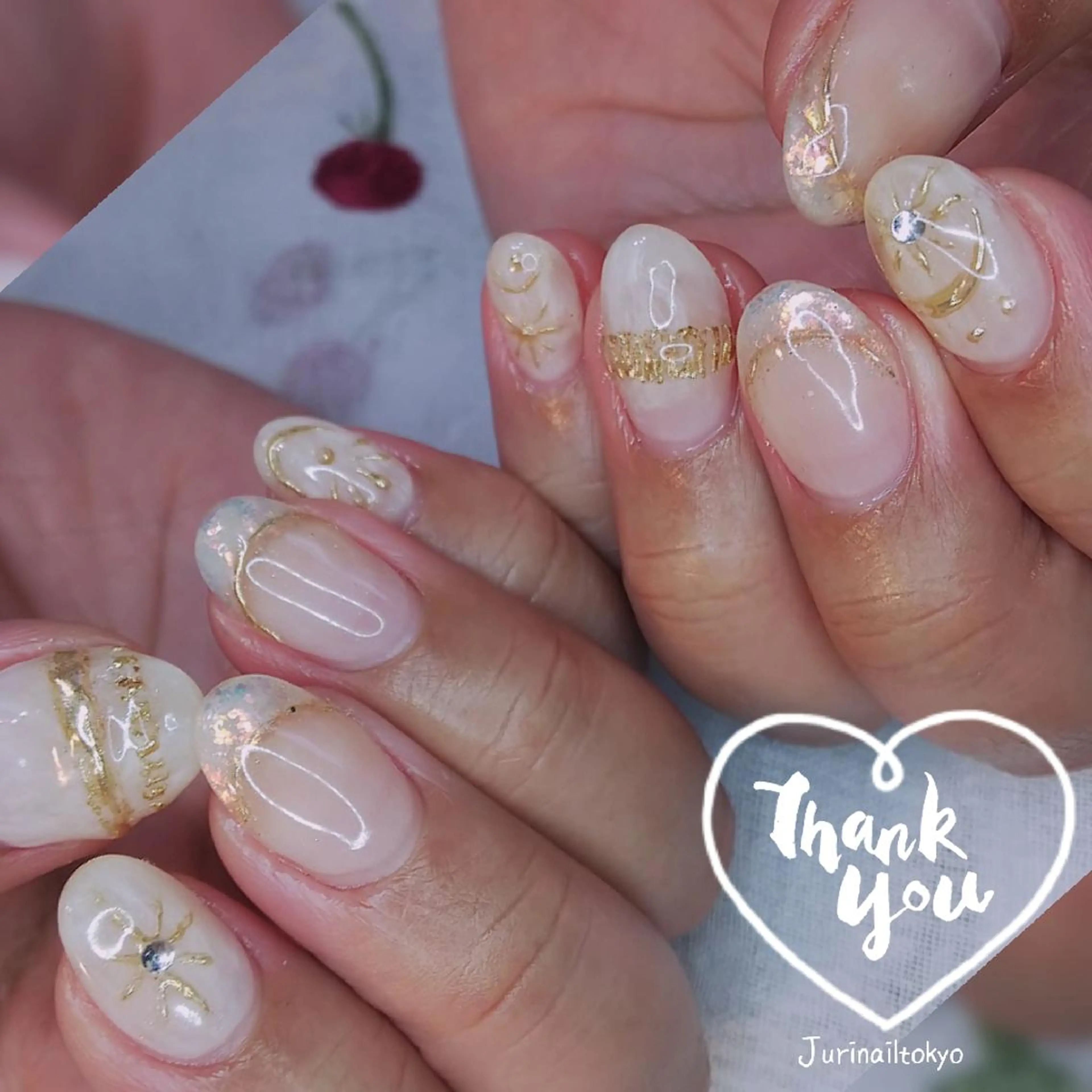 ネイル ハンドネイル フットネイル ハンドケア jurinailtokyo所属・jurinail tokyoのネイルデザイン