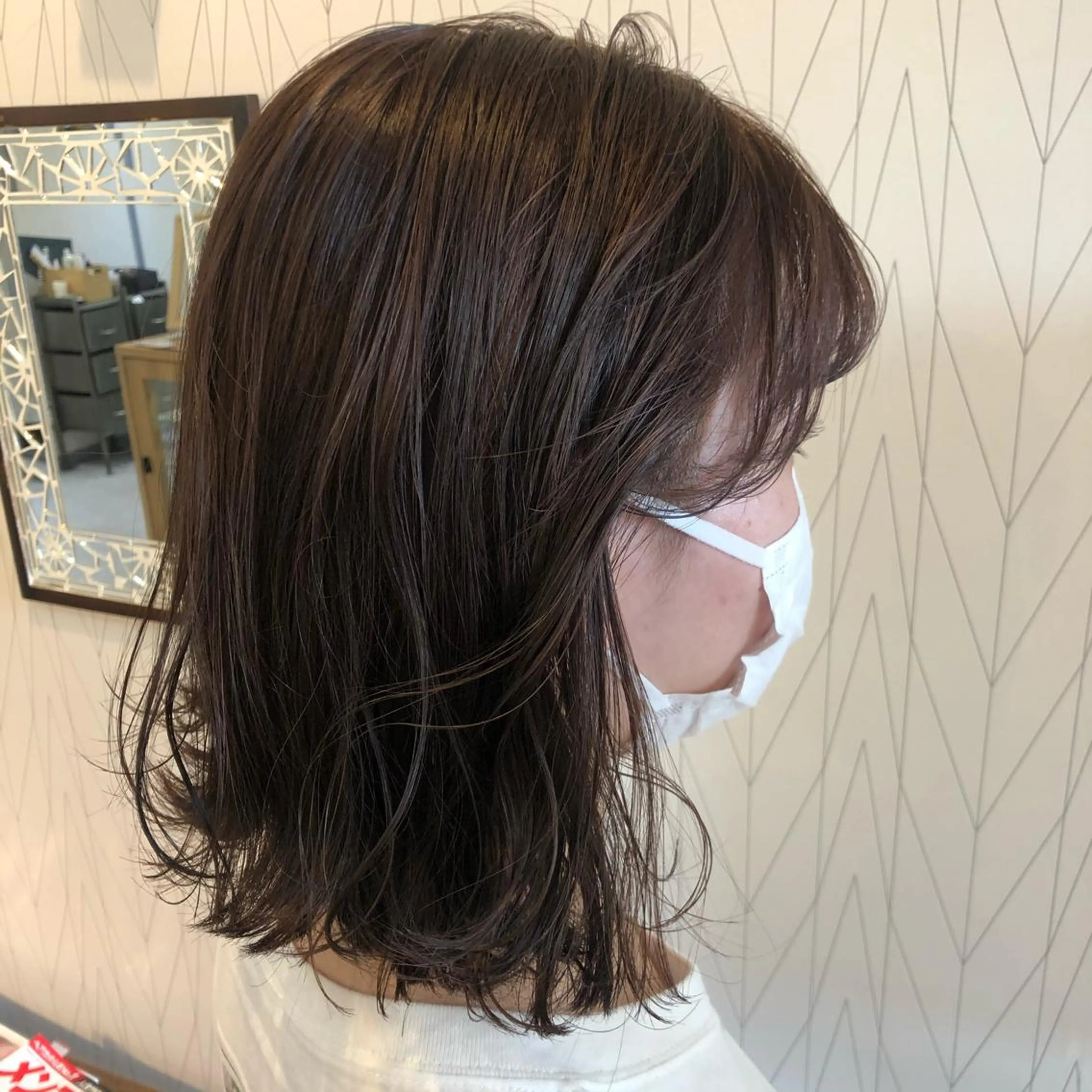 ミディアム カラー joli【ジョリ】所属・mayu ☺︎のヘアスタイル