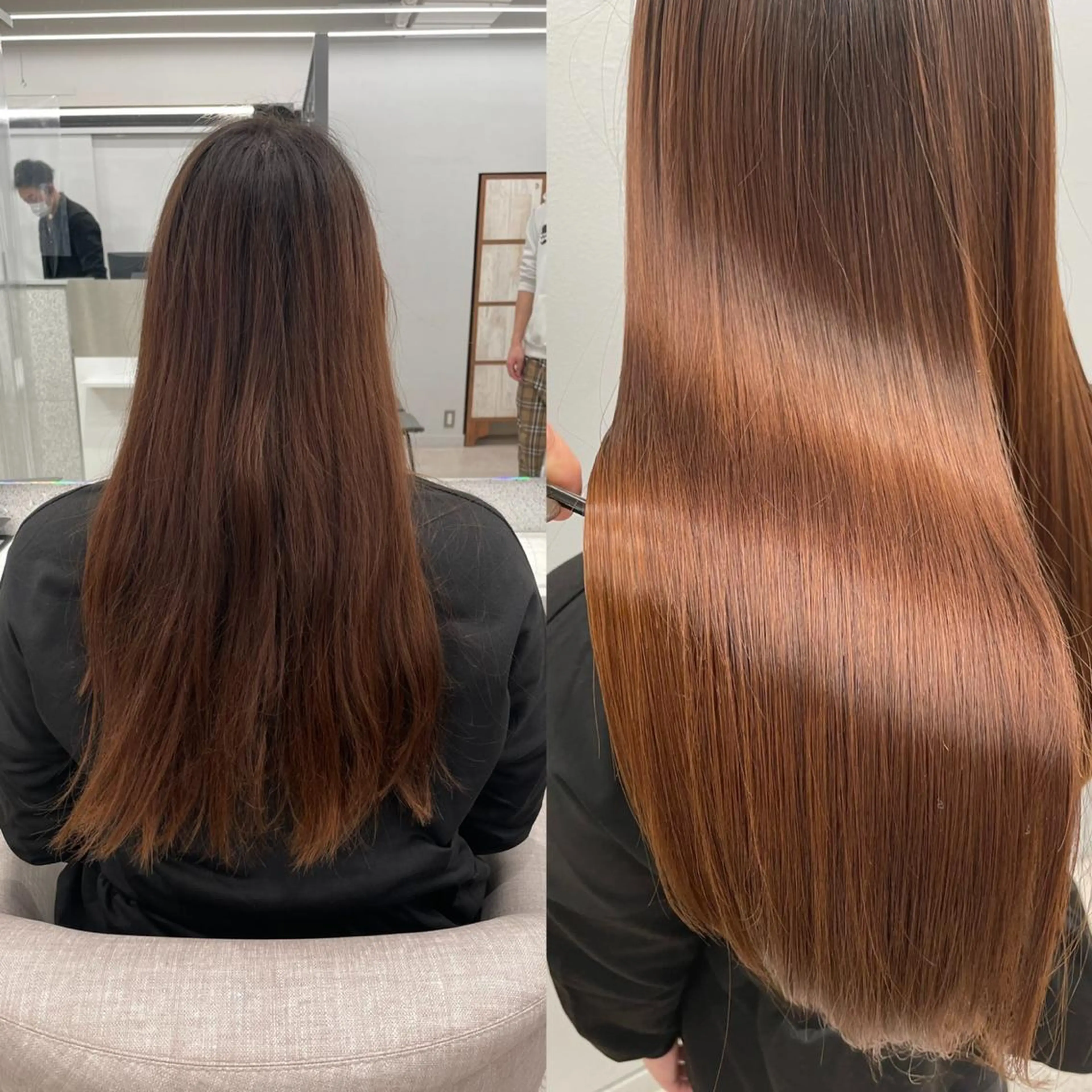 ロング カラー 指名支持率NO.1 スタイリストのヘアスタイル