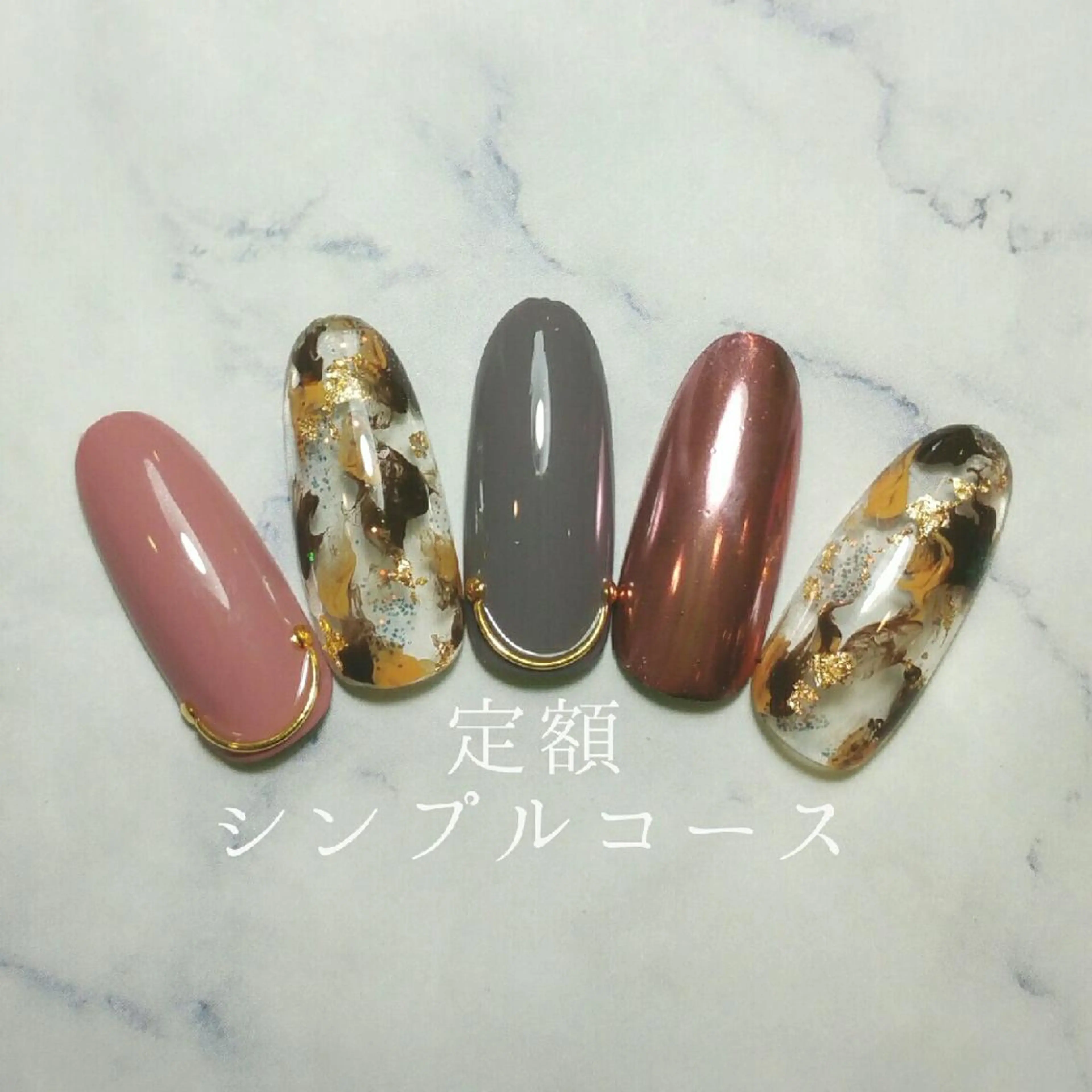 ネイル ハンドネイル 柴田 彩のネイルデザイン