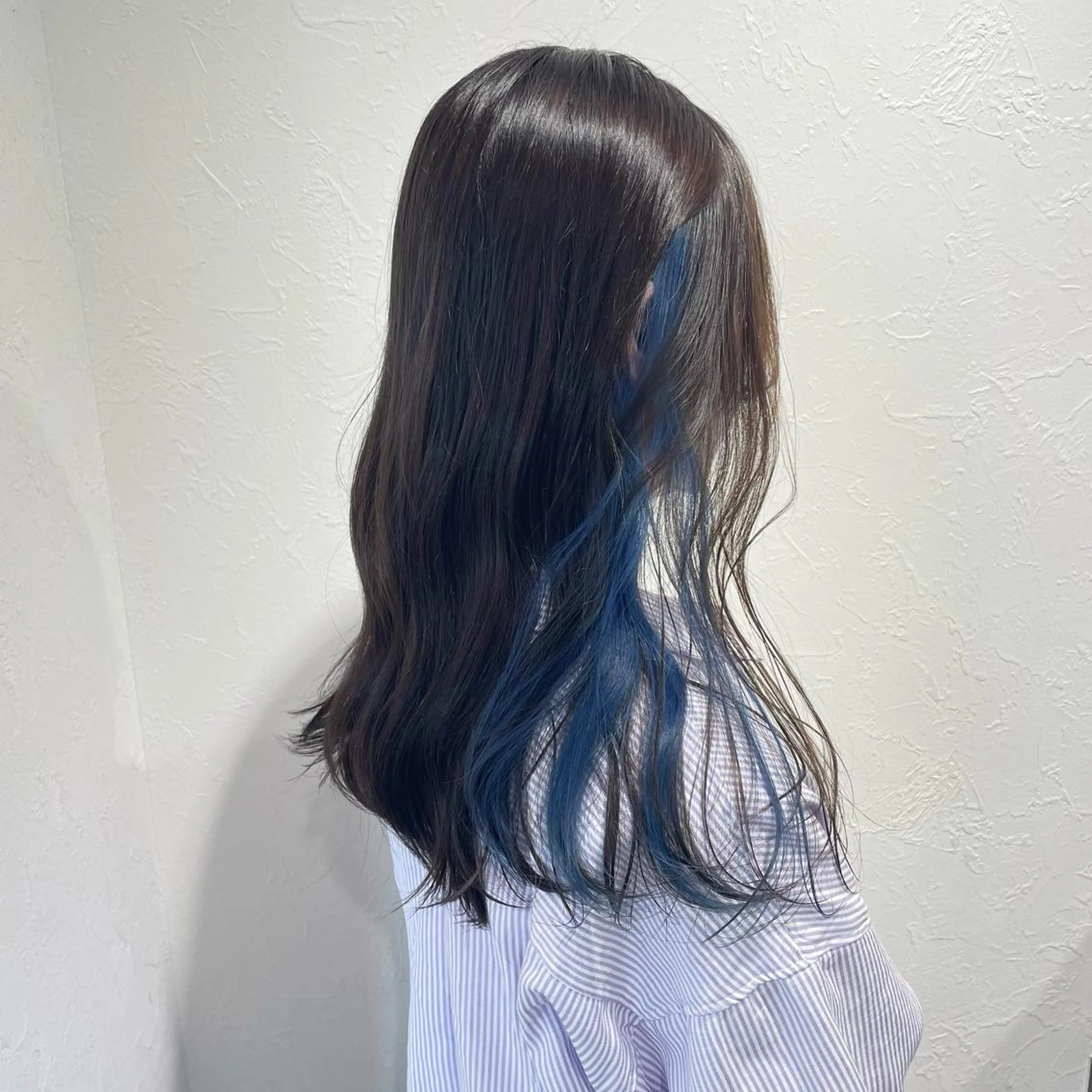 セミロング カラー IwAsh  大和駅店所属・shiho .のヘアスタイル