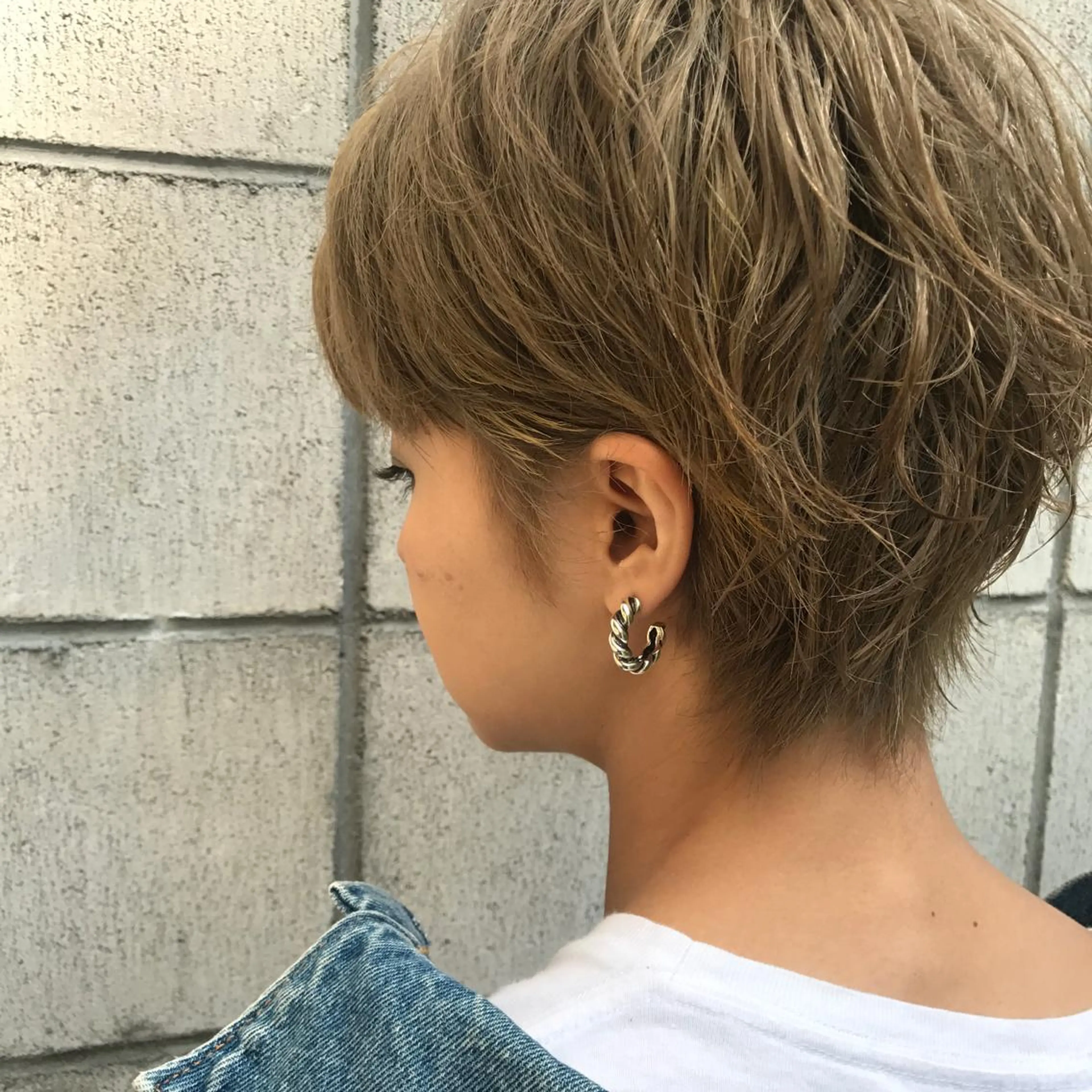ショート ショートヘア analogue所属・u harukaのヘアスタイル