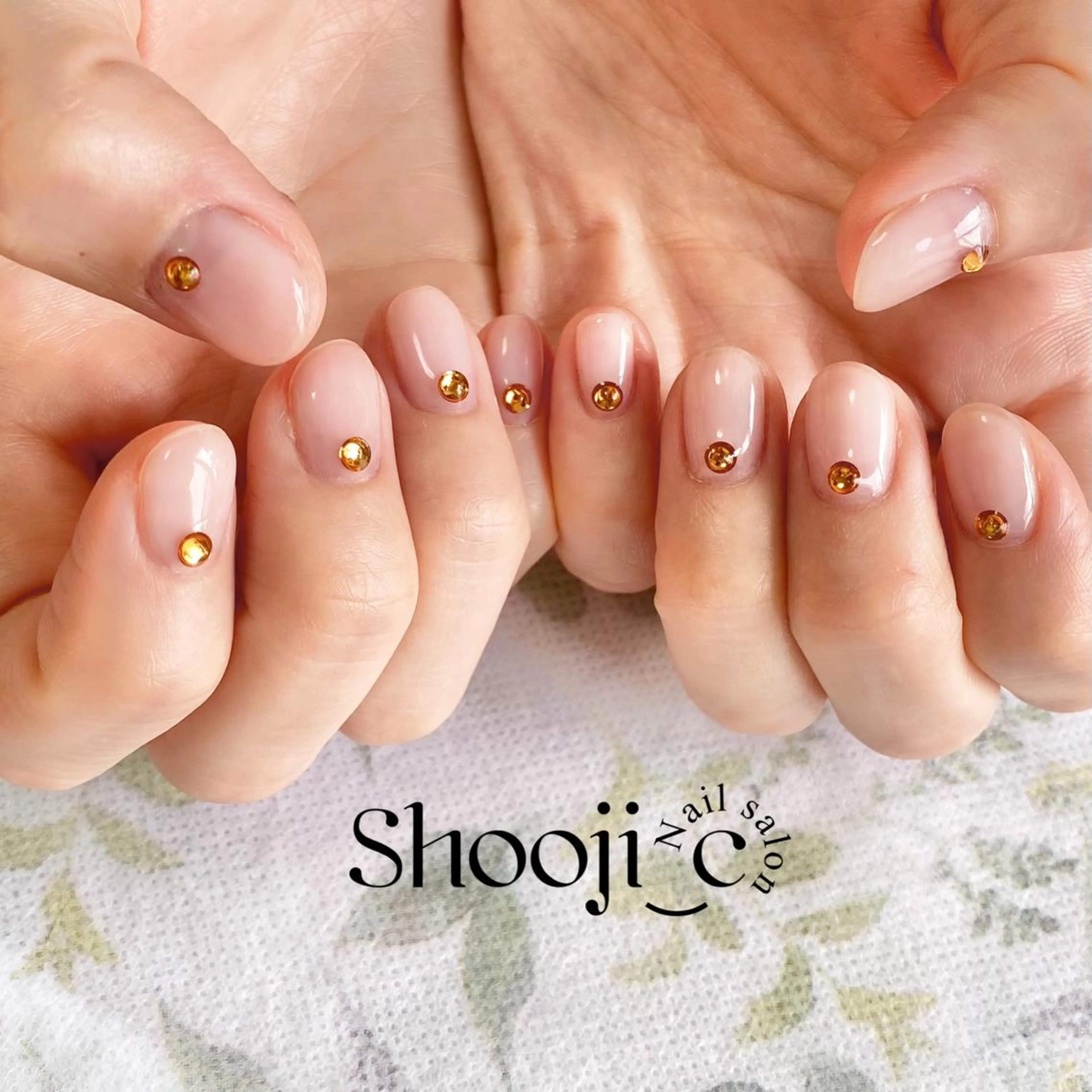 ネイル クリアネイル ジェルネイル シンプルネイル ストーンネイル Shooji_c Nail salon所属・Shooji_c Nail salonのネイルデザイン