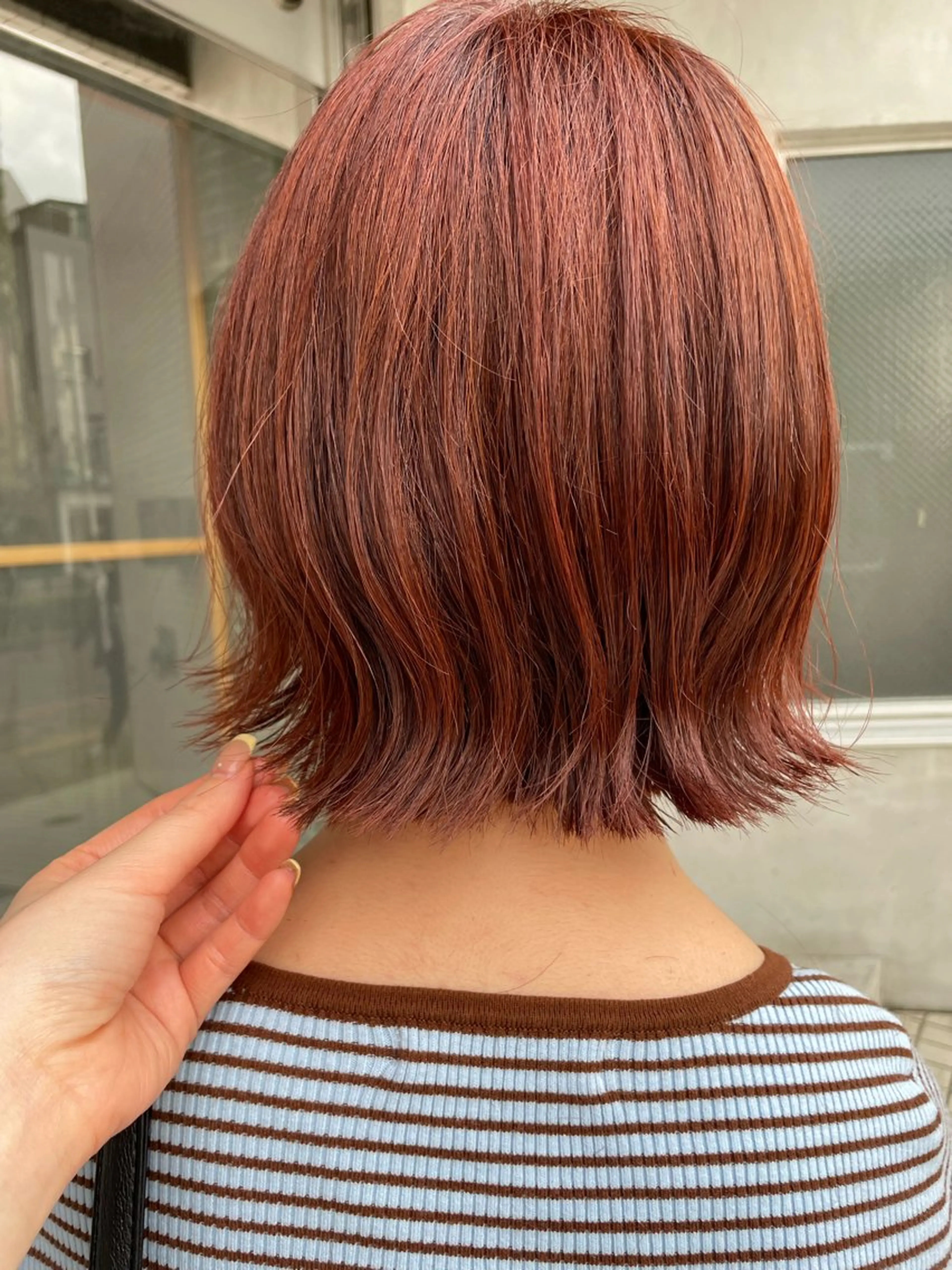 ショート ボブ カット ヘアカラー アイカ🩰 in./イン熊谷のヘアスタイル