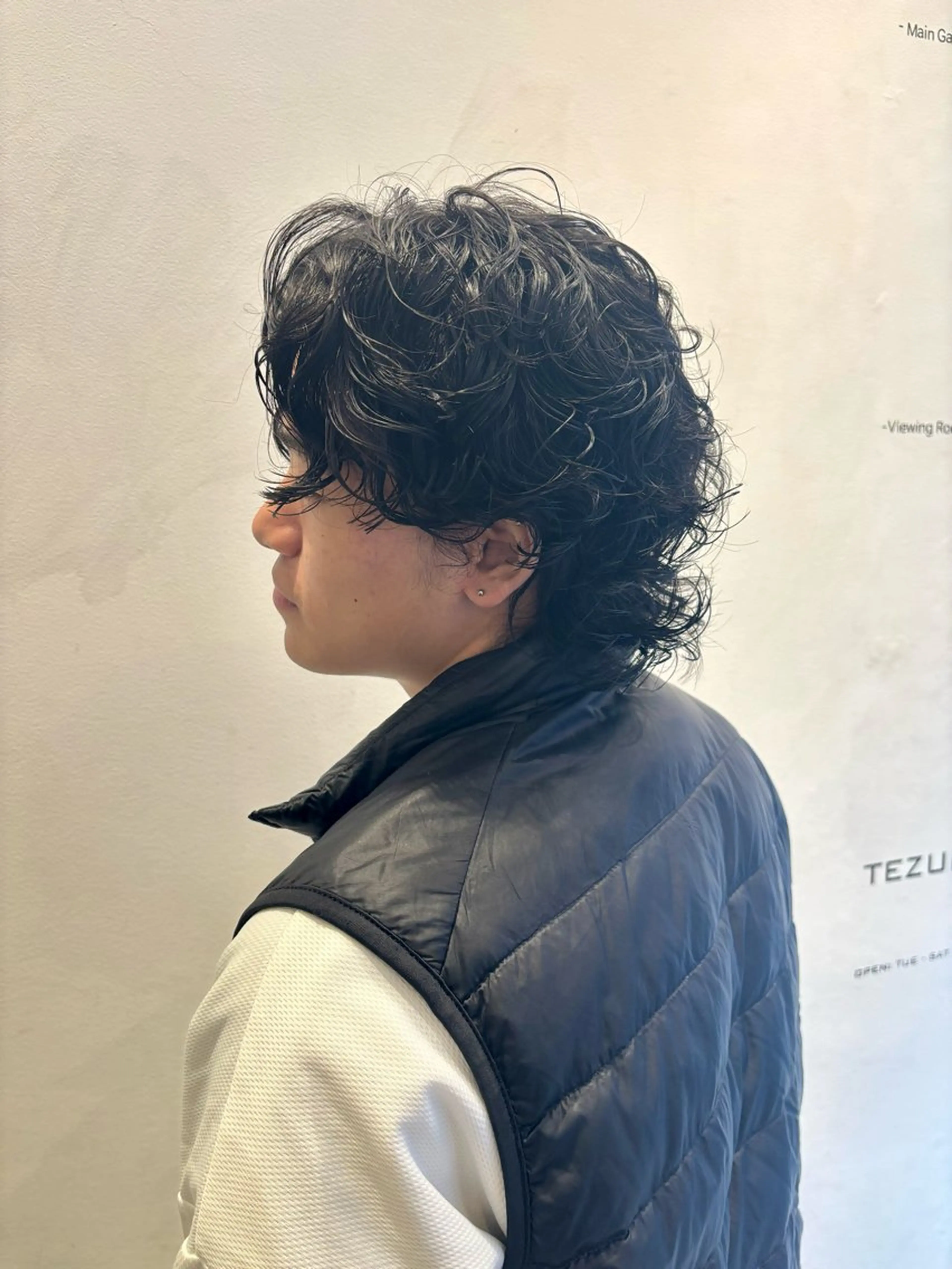 ショート パーマ メンズ iki所属・パーマstyle てるてるのヘアスタイル