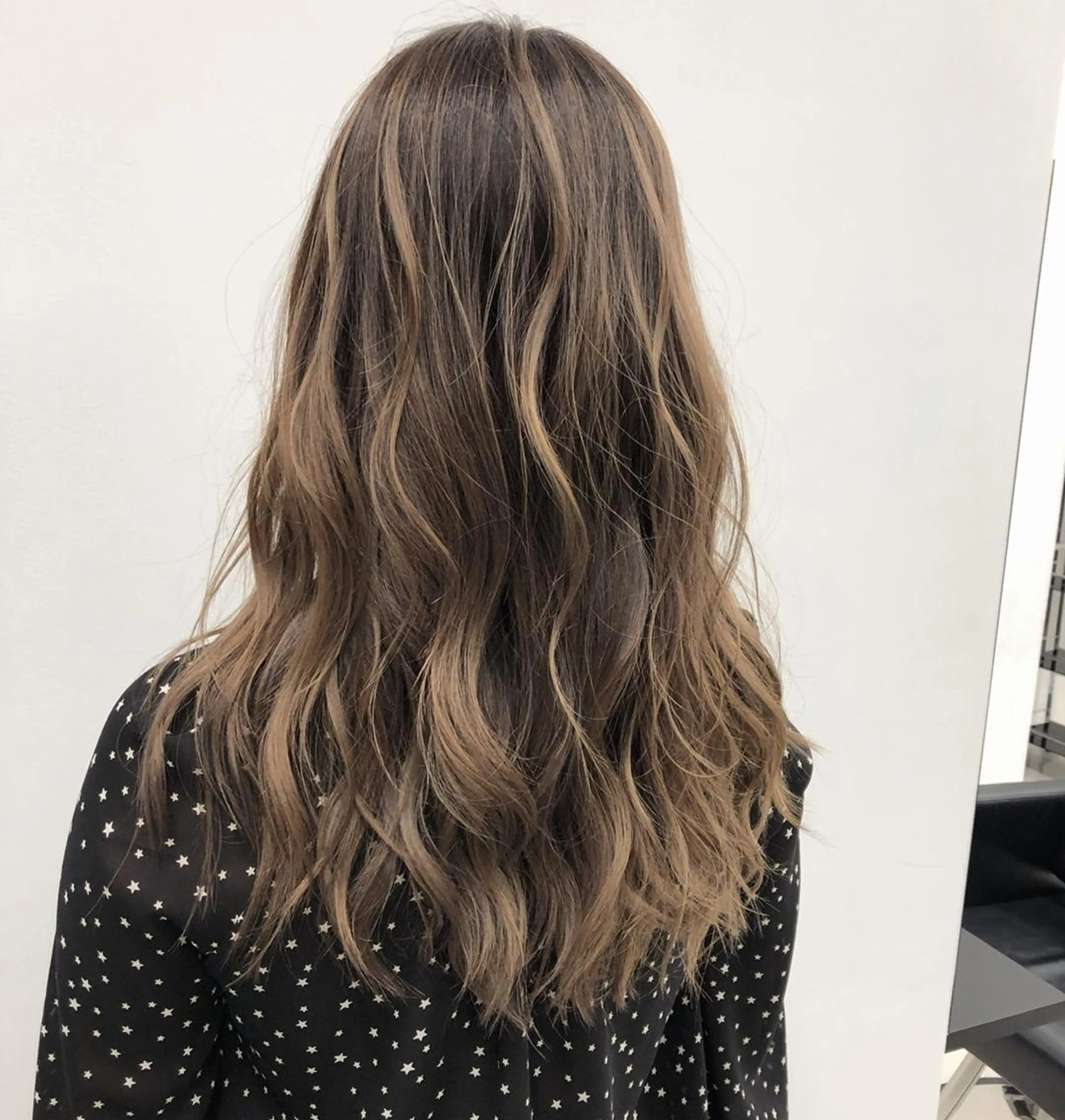 ロング カラー ブリーチ&似合せボブ 田中寛十のヘアスタイル