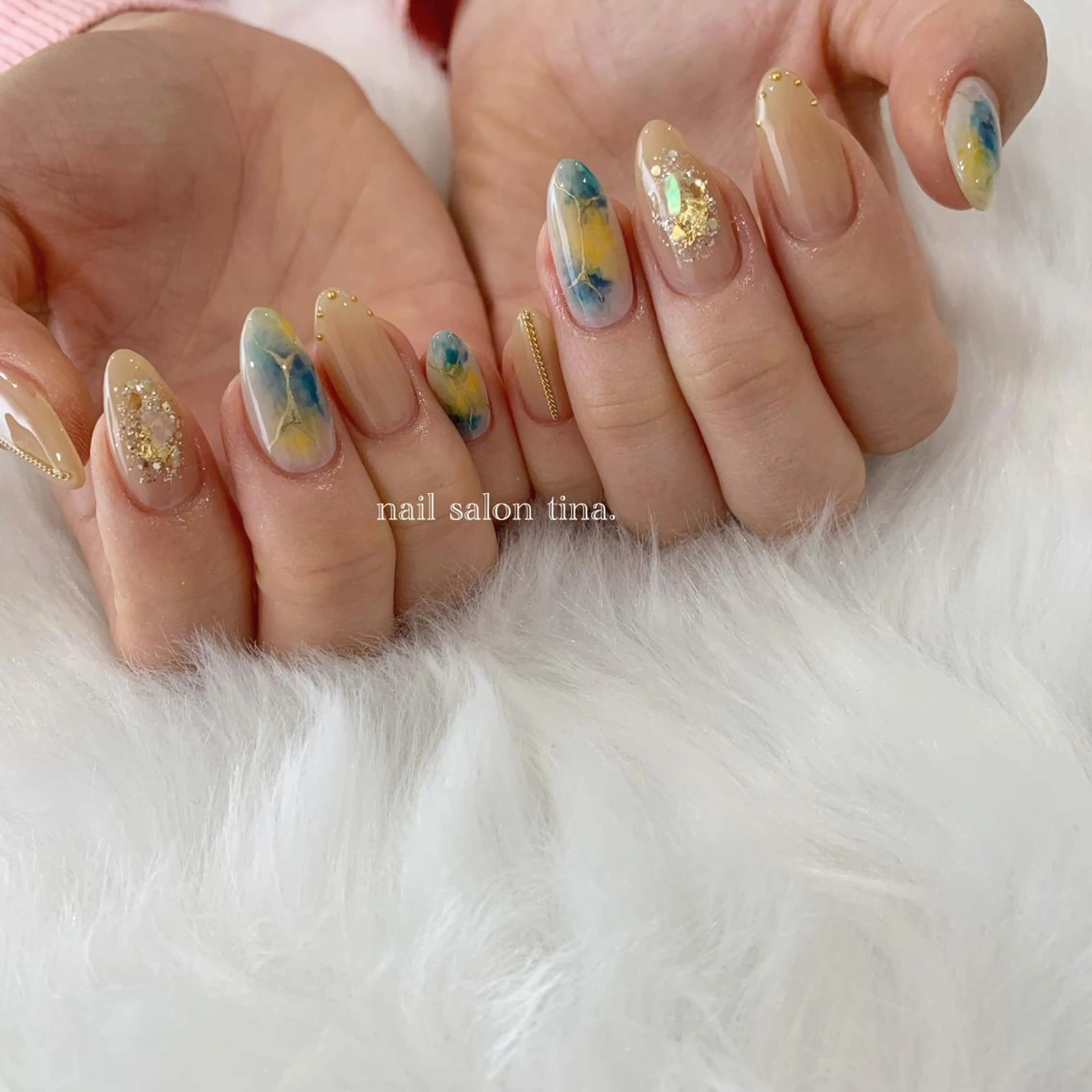 ネイル nail salon tina.所属・中山 はづきのネイルデザイン