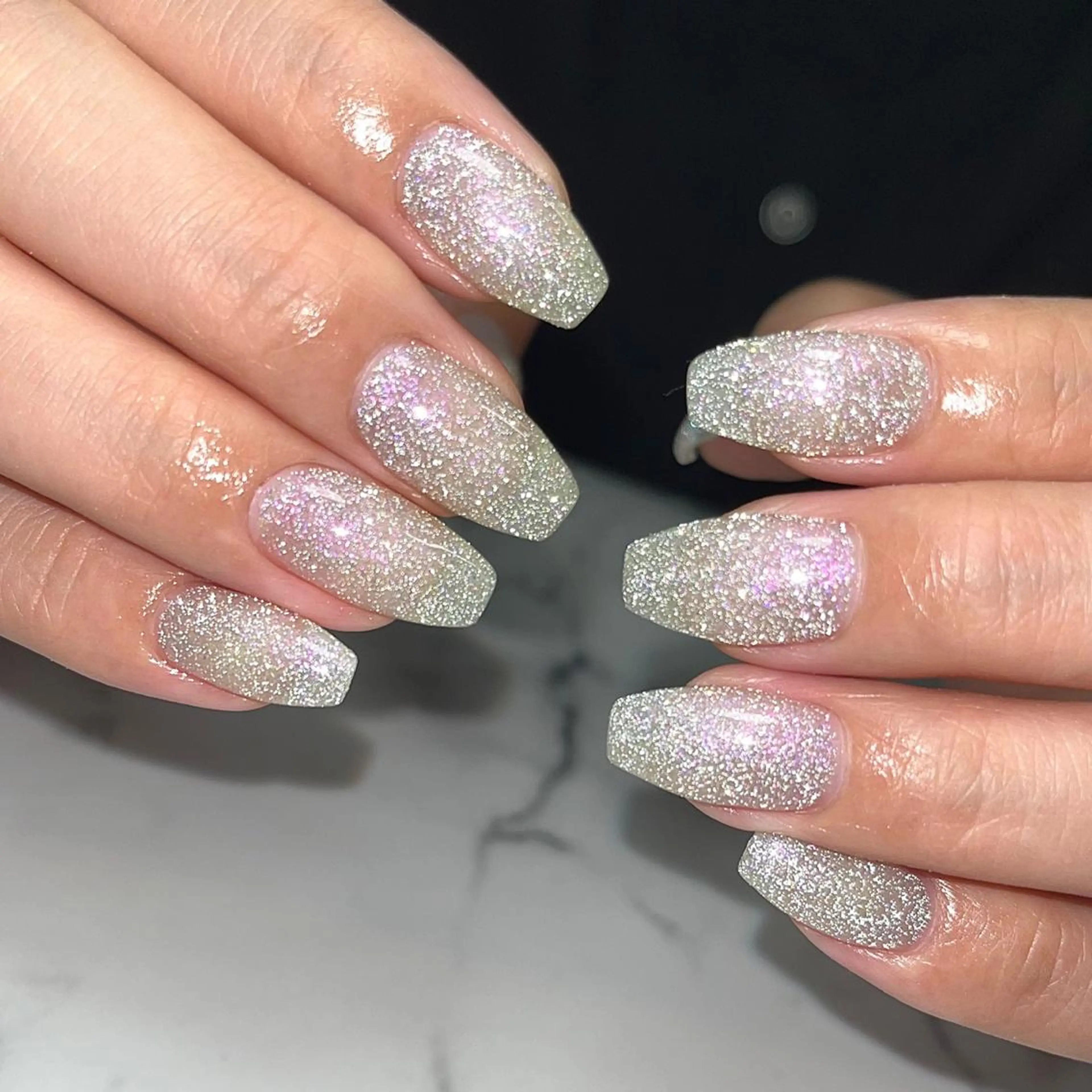 ネイル アートネイル オーロラネイル フラッシュネイル ジェルネイル 氷ネイル・うるうるネイル ハンドネイル NAIL NOWのネイルデザイン