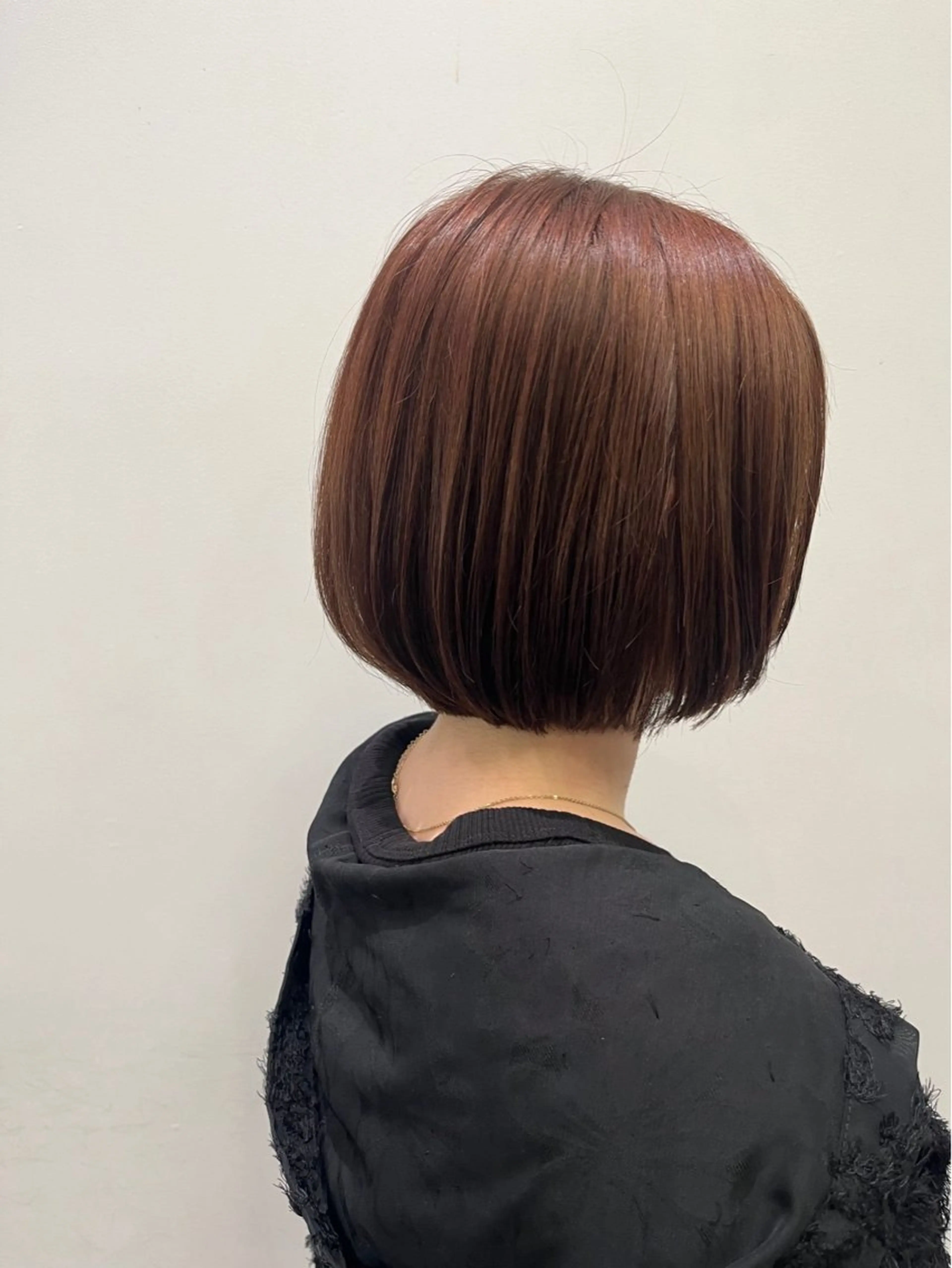ミディアム カラー ハイトーン/レイヤー だいちのヘアスタイル