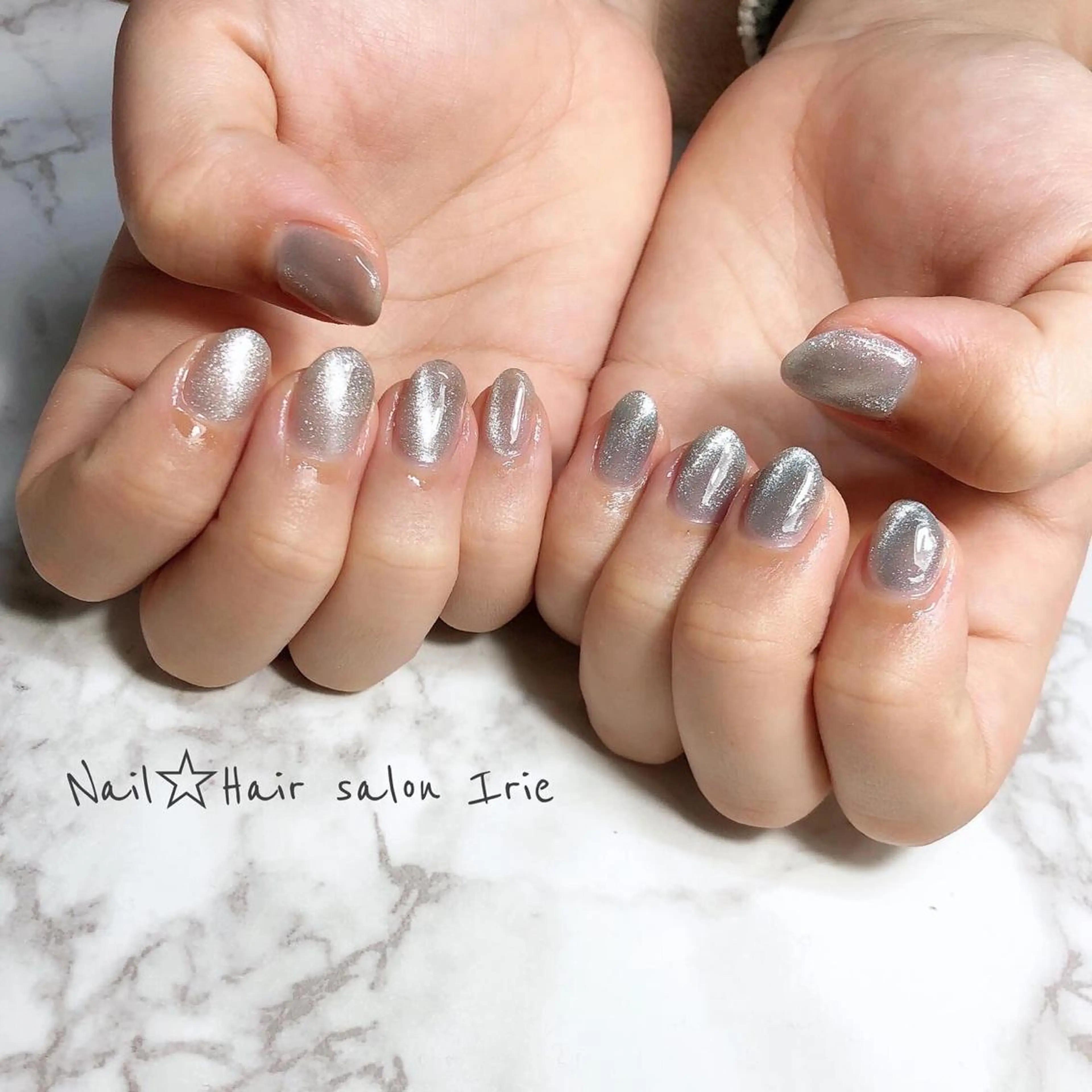 ネイル ハンドネイル ハンドケア Hair salon Irie所属・與儀 知佳のネイルデザイン