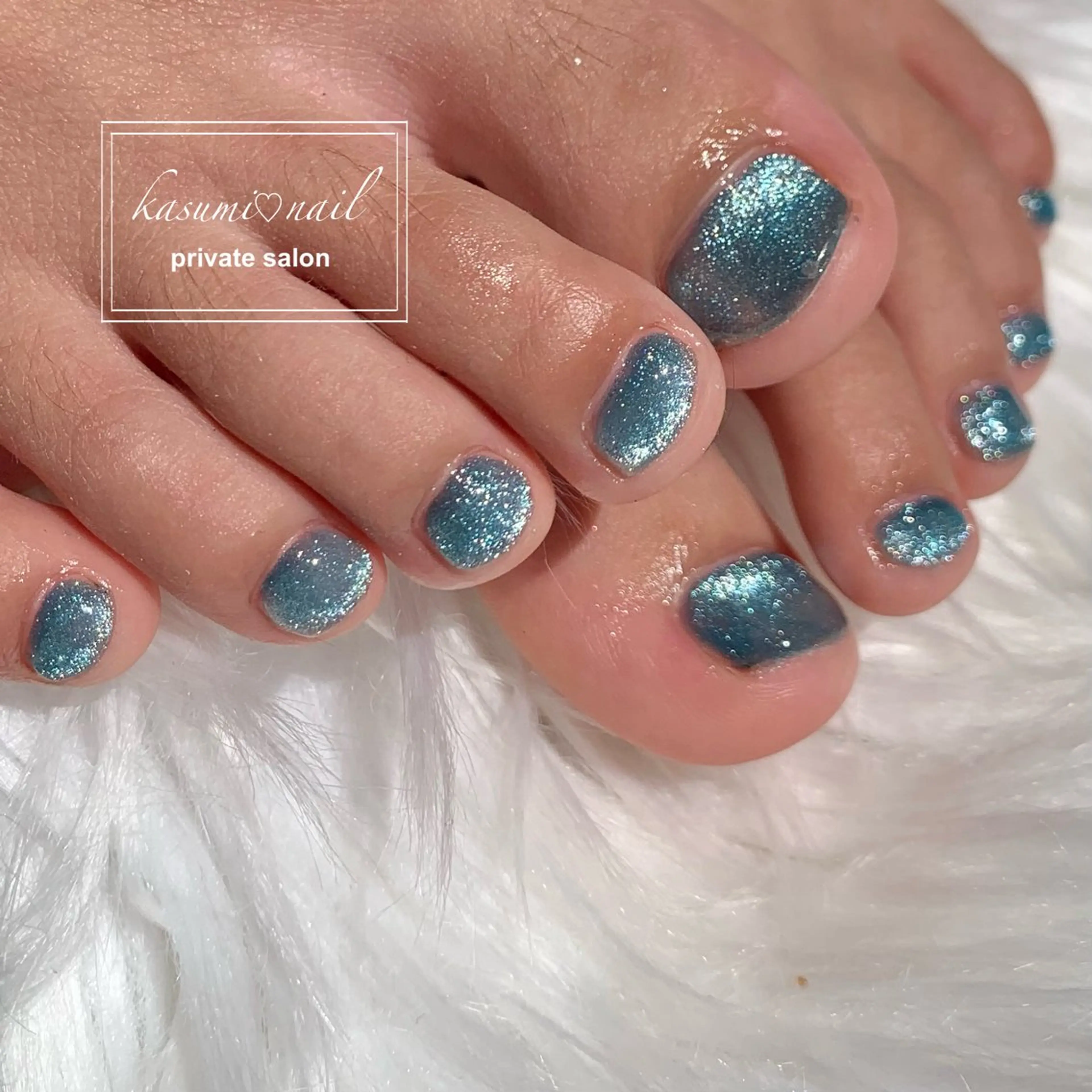 キッズ ネイル 大理石ネイル(マーブル) ニュアンスネイル KASUMI♡ Nailのネイルデザイン