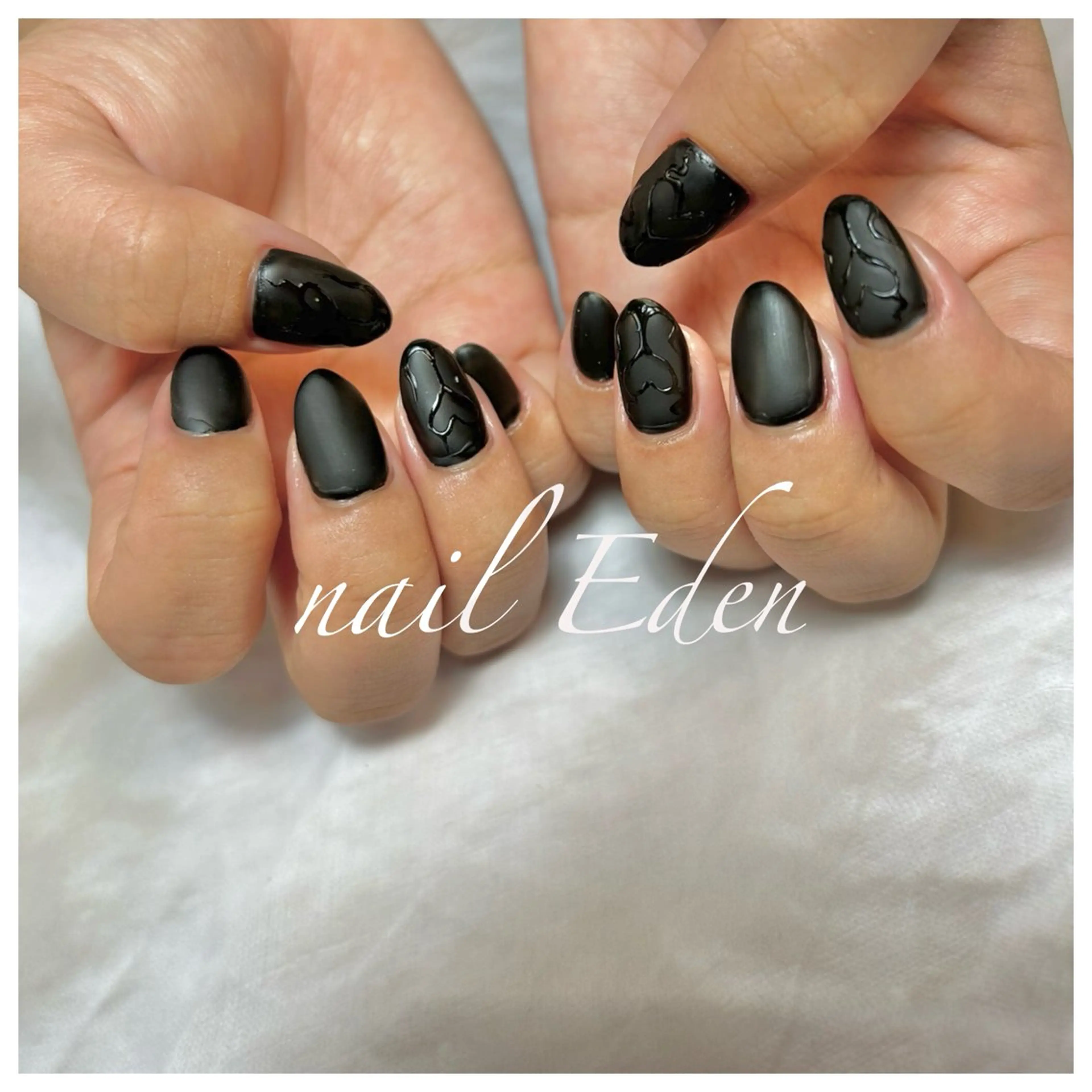 ネイル 持ち込み ハンドネイル ハンドケア Eden　private nail saron所属・Eden ♾️のネイルデザイン