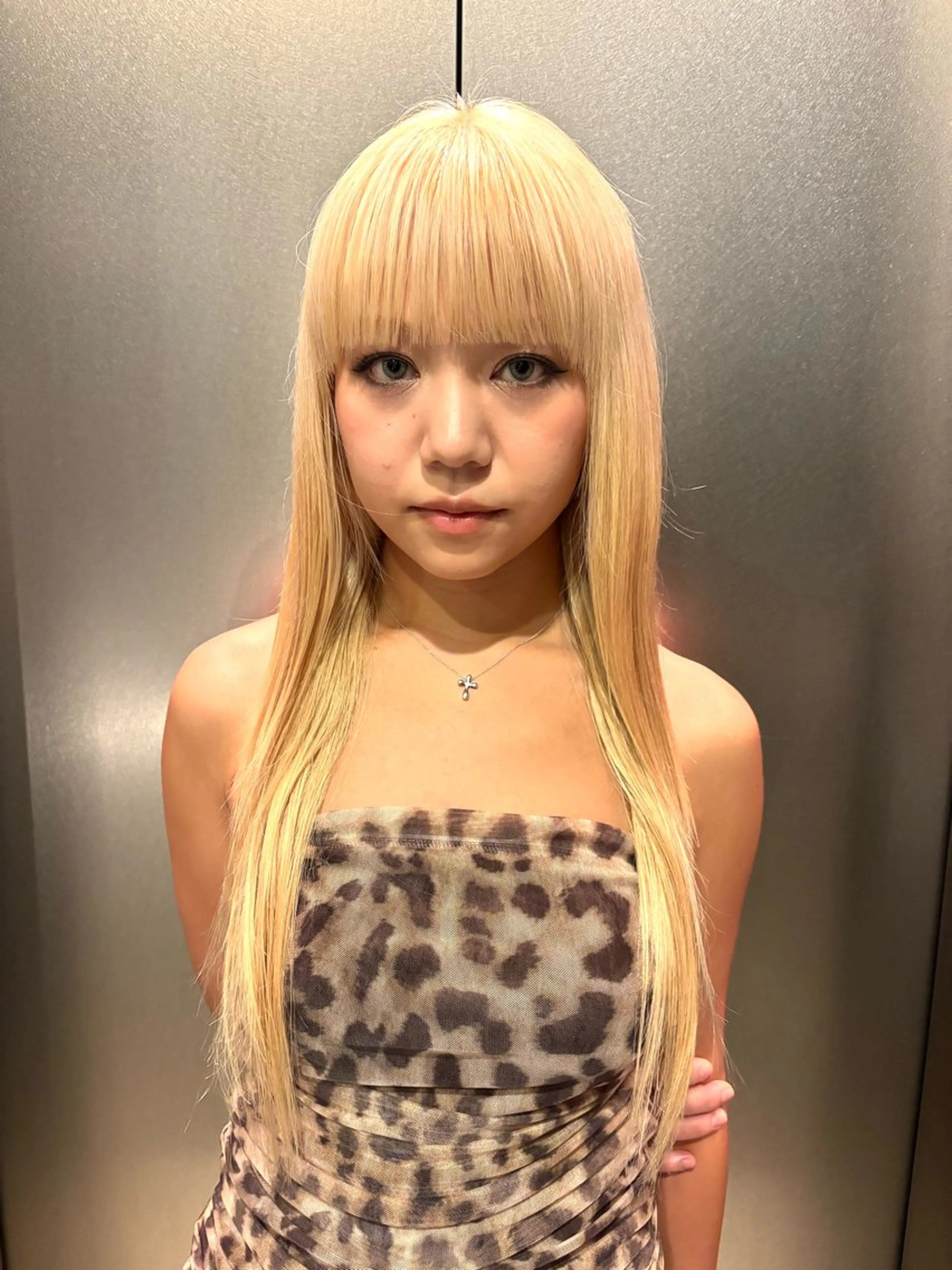 ブリーチリタッチ＋オンカラー🦋(ロング料金なし！)ケアシャンプー&ケアトリートメント✨ブロー仕上げ🫧の写真