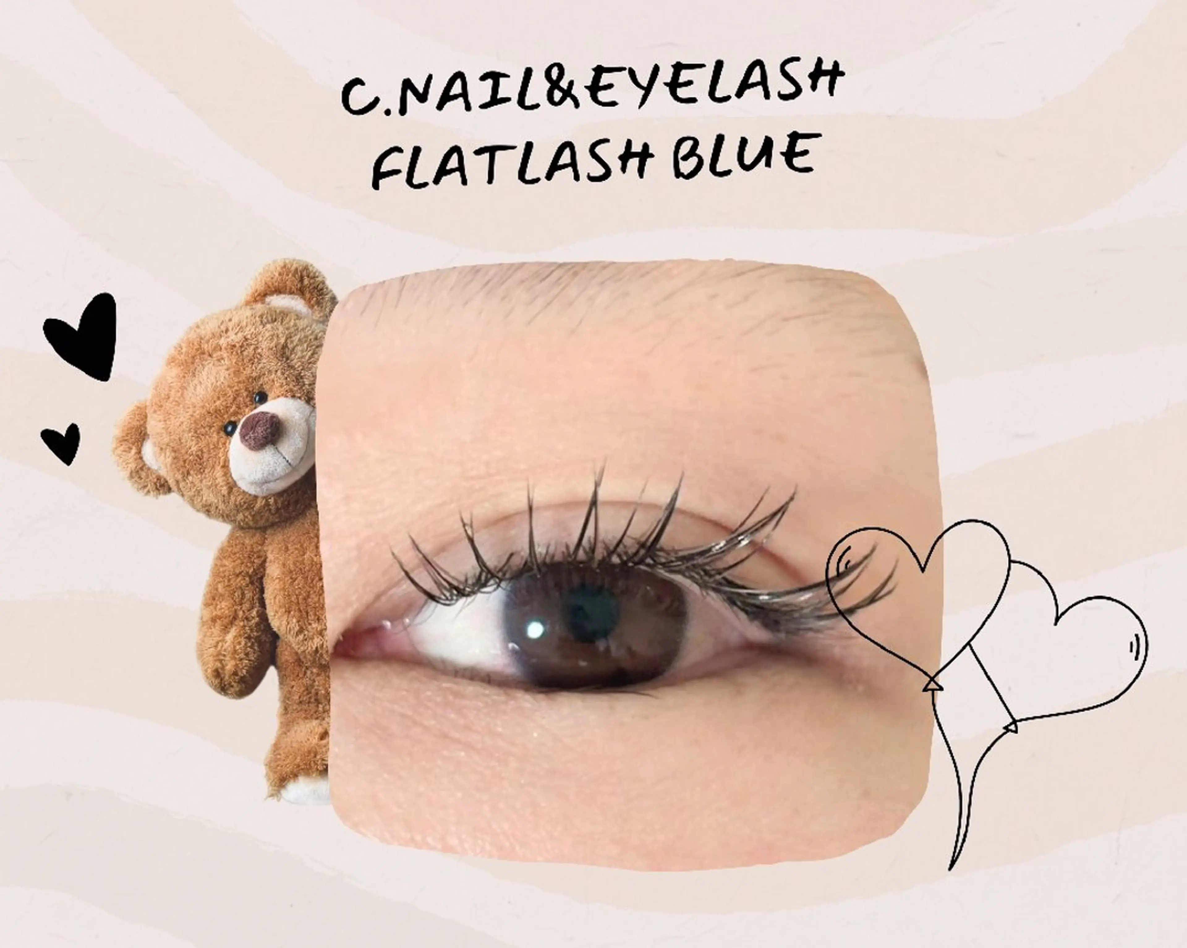 マツエク・マツパ マツエク C.Nail&EYE 　chiharuのマツエク・マツパデザイン