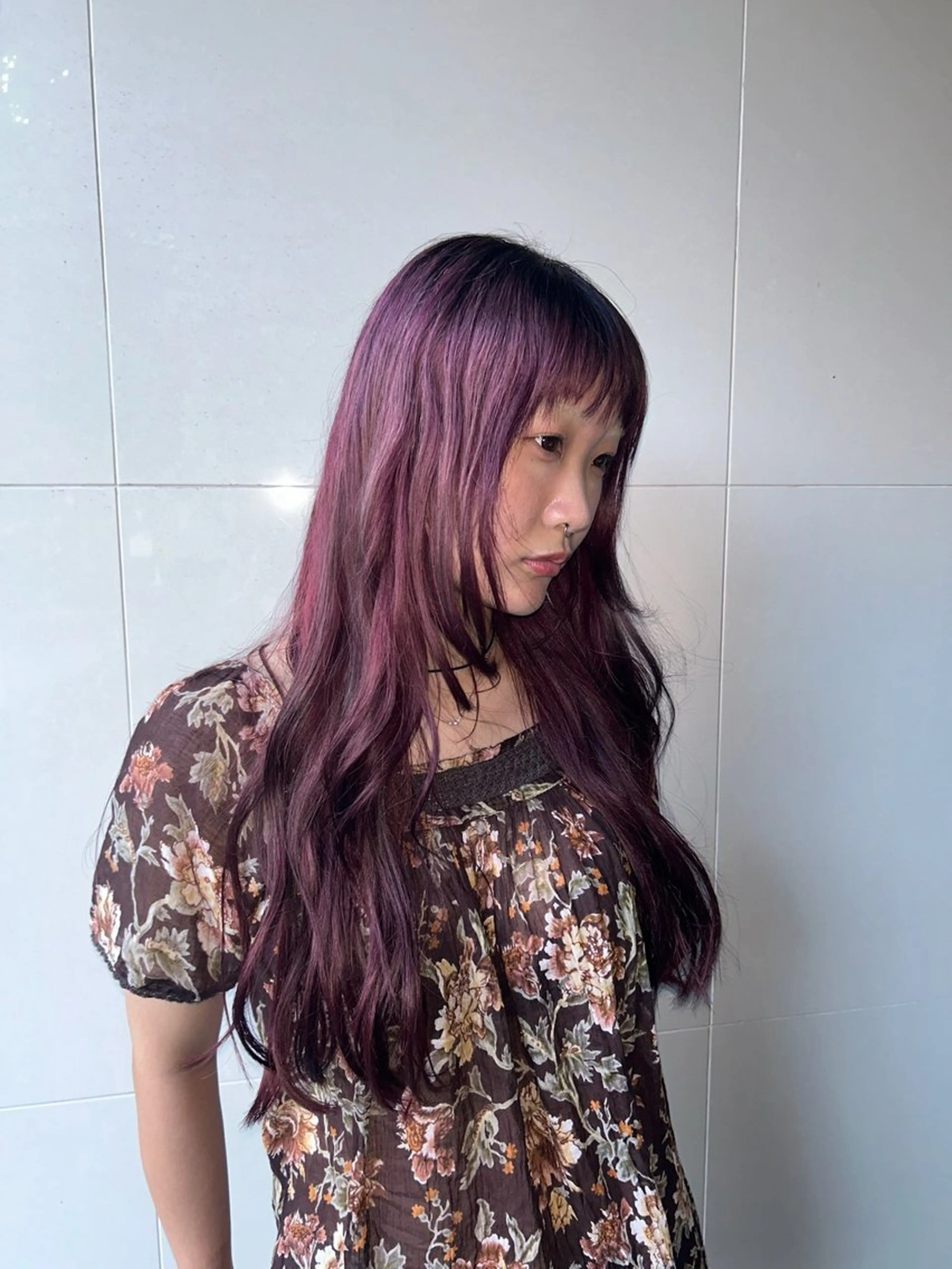 ロング り おのヘアスタイル