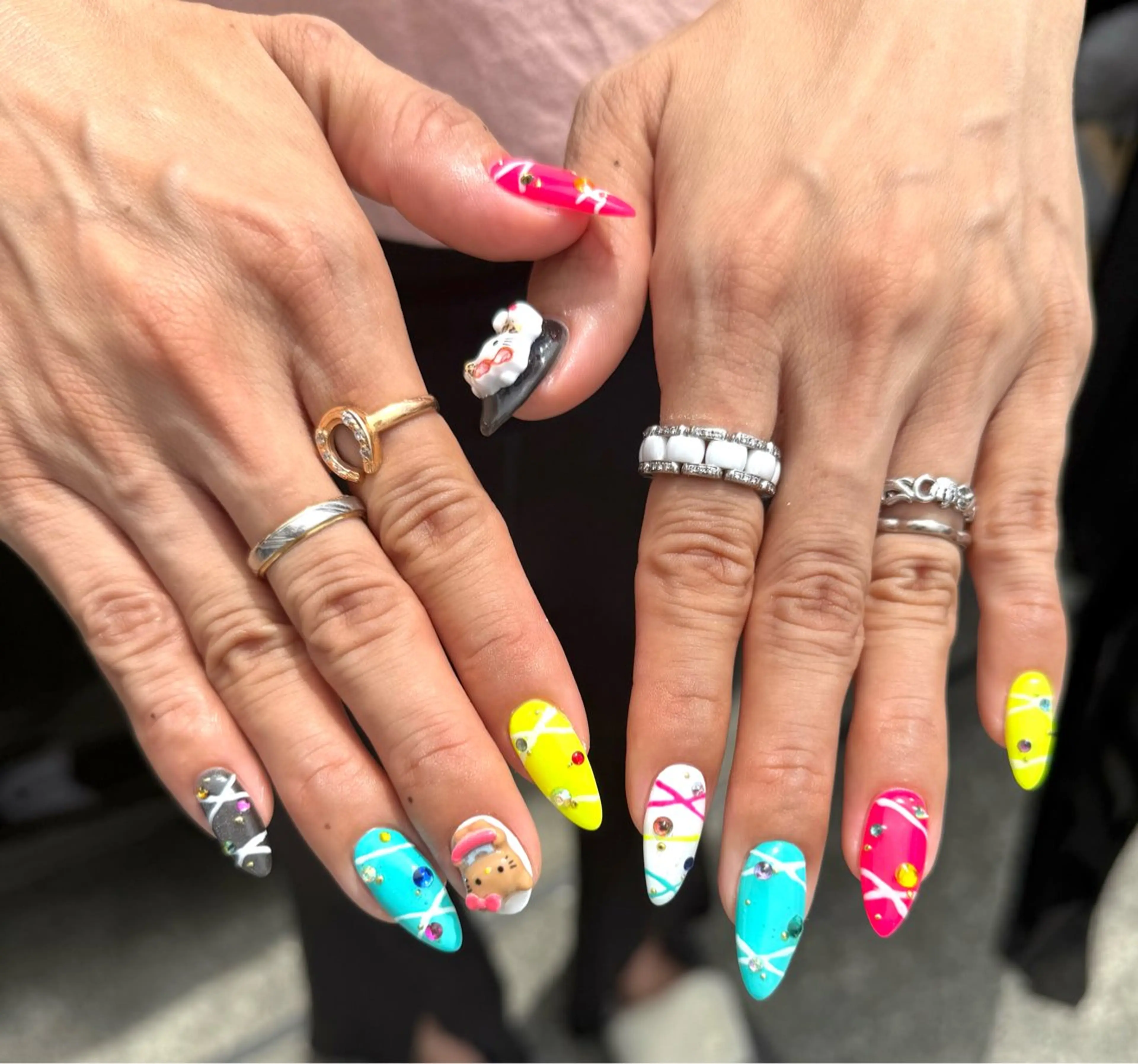 ネイル ハンドネイル AURORA eyelash&nail salon アメ村店所属・🌏AURORA | RiRi🪐のネイルデザイン