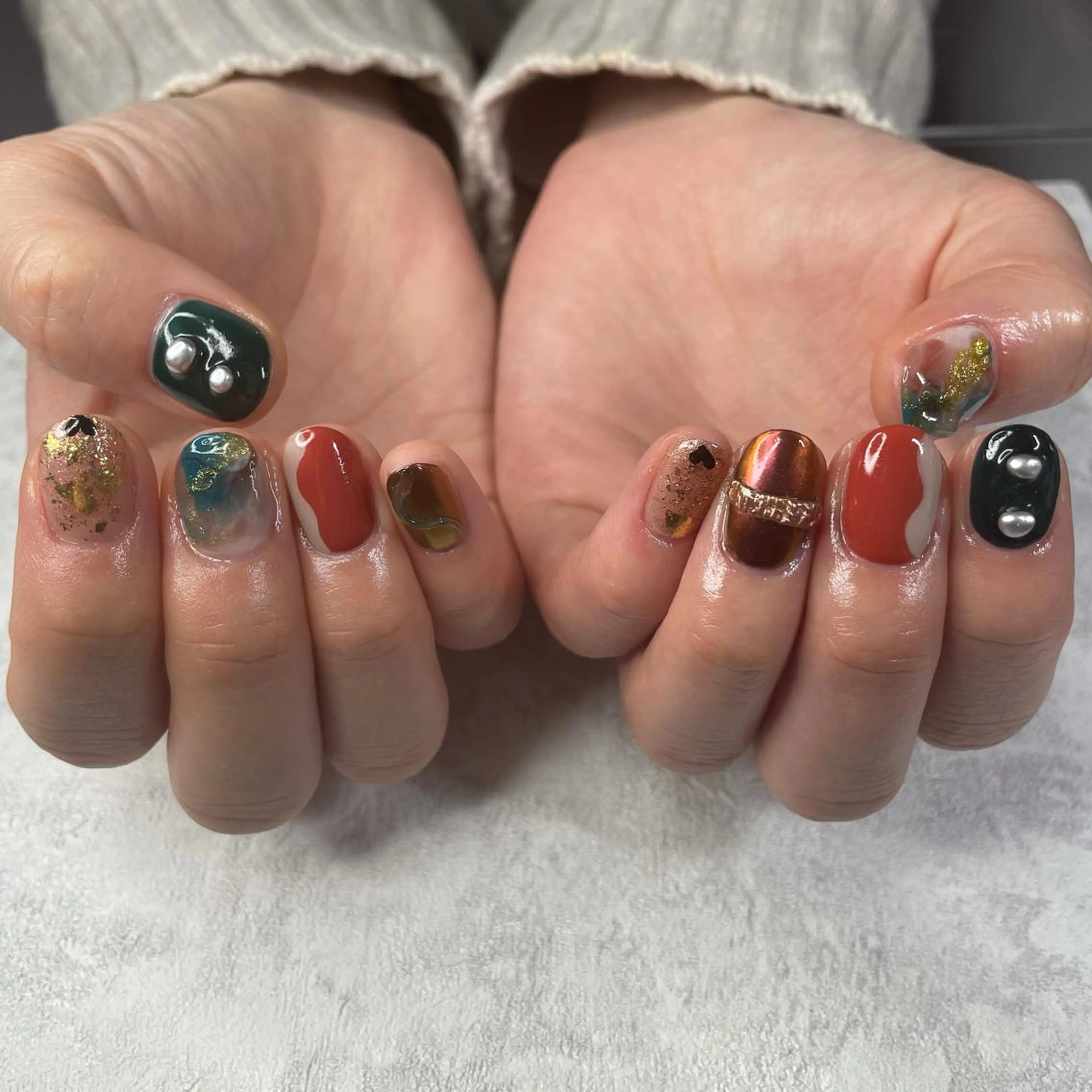 ネイル ハンドネイル うにゃねいる🌷 Mayaのネイルデザイン