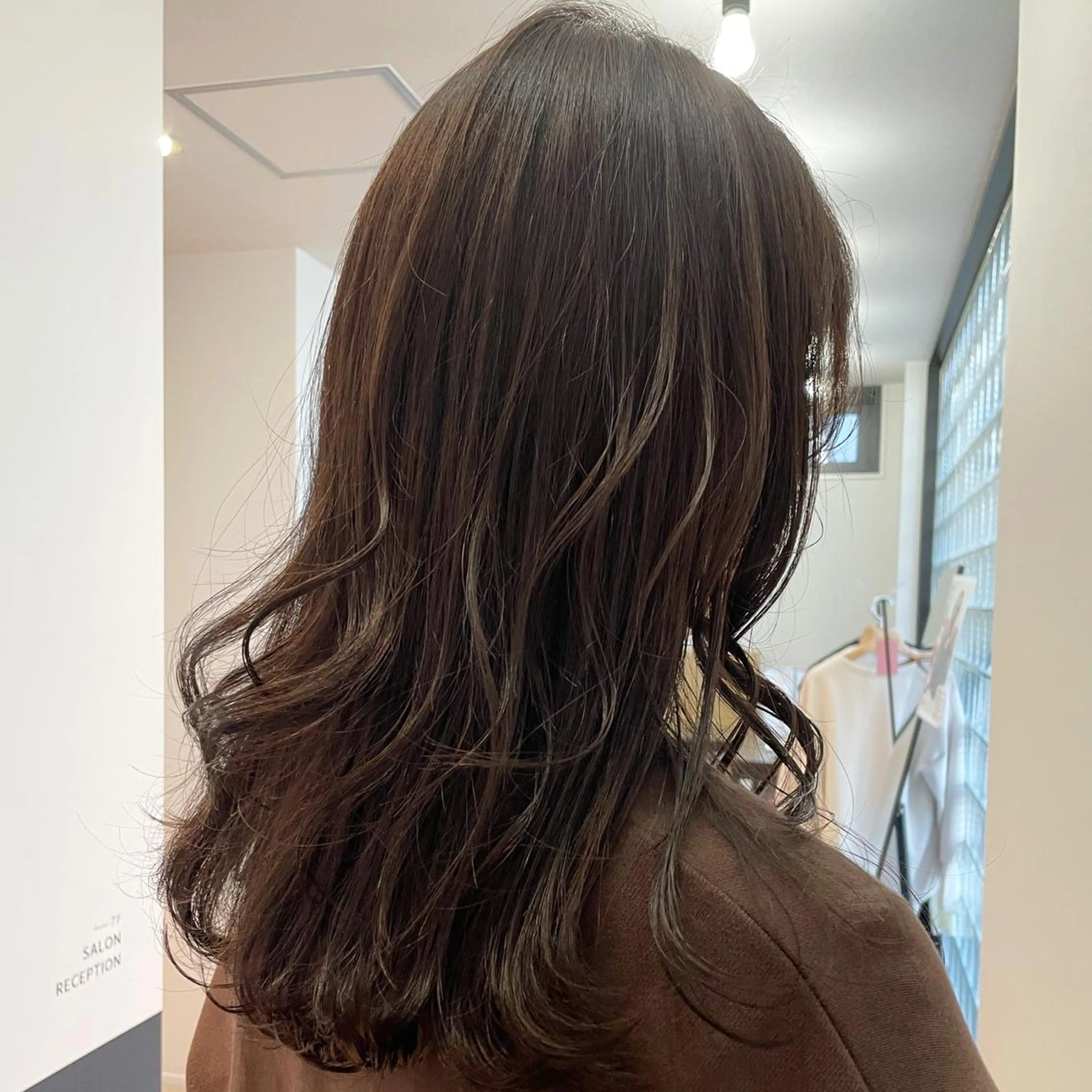 セミロング カラー 透明感カラー 韓国風ヘア レイヤーカット カット ヘアカラー トリートメント ヘッドスパ One By The Ect所属・ショート/脱白髪染め ☆宇﨑悠実のヘアスタイル